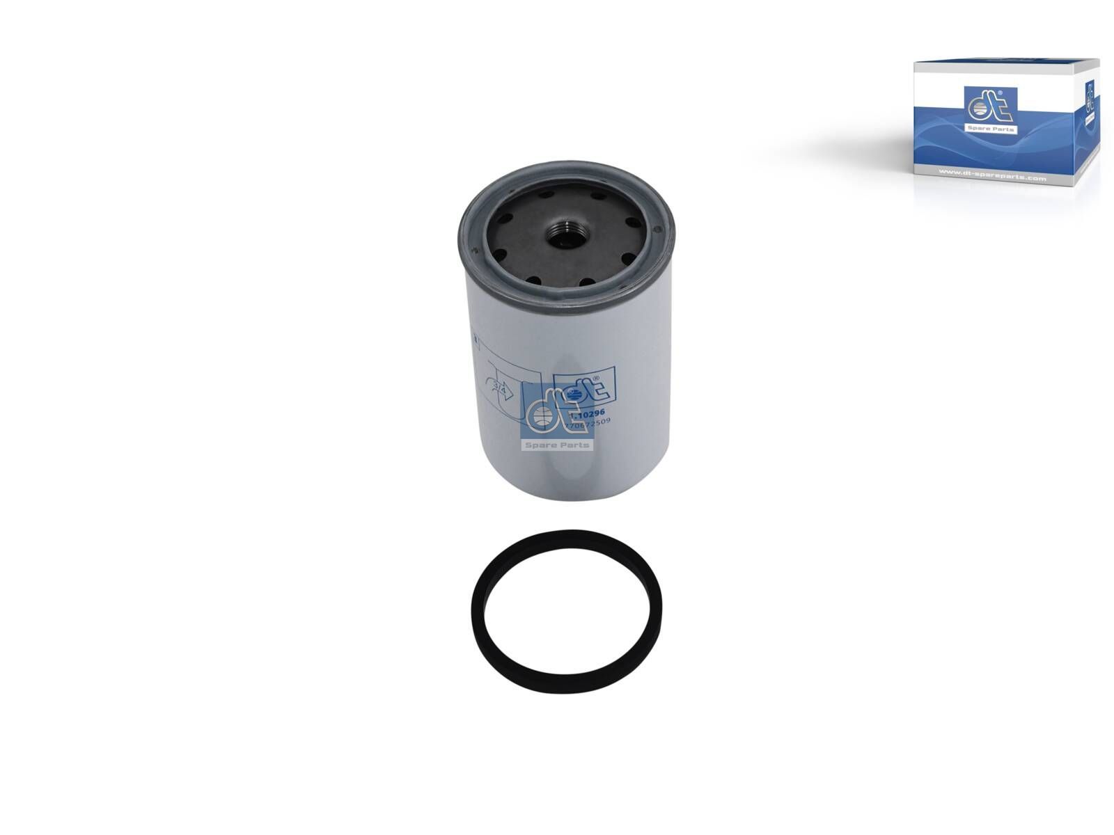 Filtro de combustible DT Spare Parts 1.10296 Filtro de combustible d: 62 mm D: 76 mm M16 x 1,5