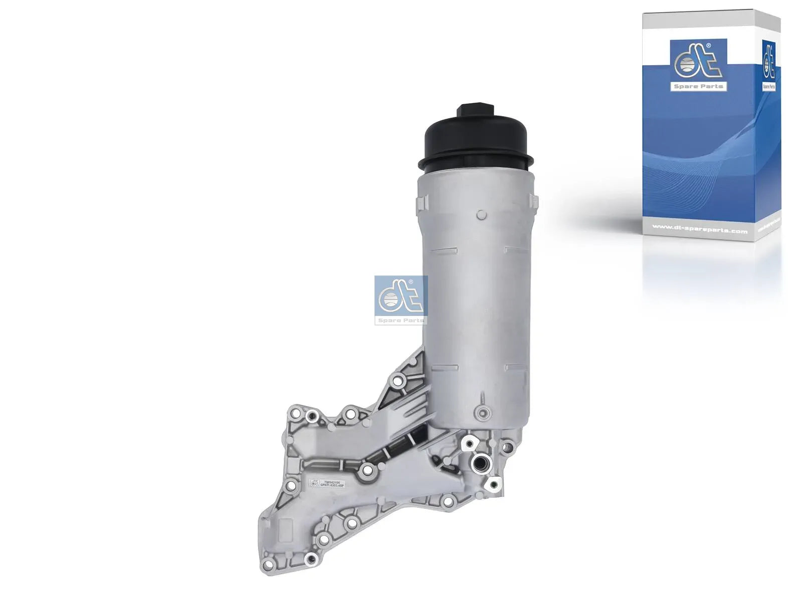 Oil filter housing, complete with filter 1.10504