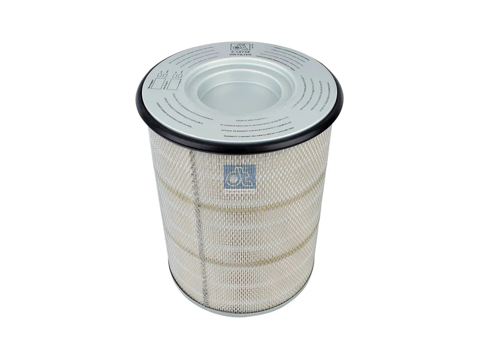 Air filter, flame retardant DT Spare Parts 2.14738