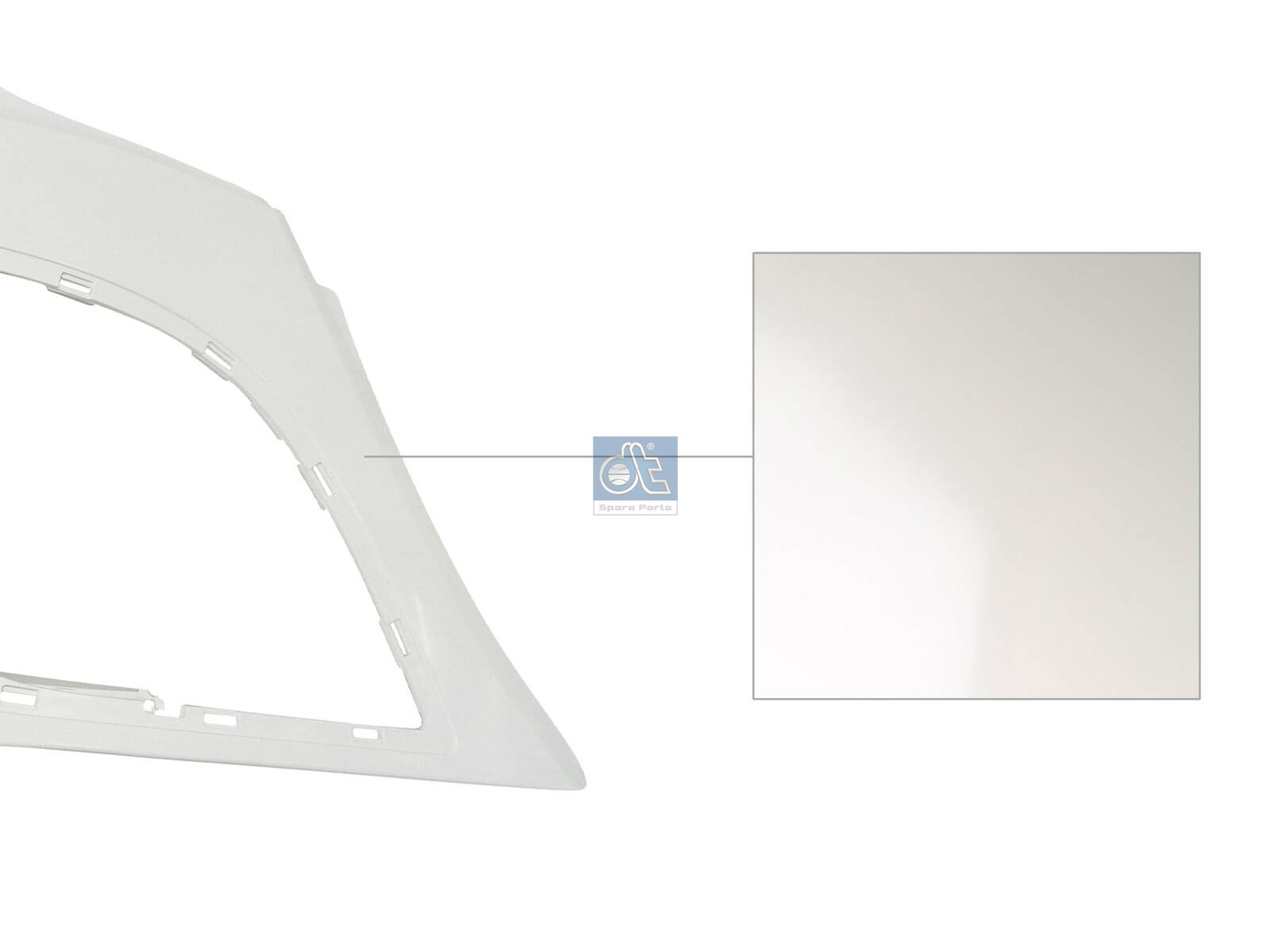 Lamp cover | DT Spare Parts 5.16291