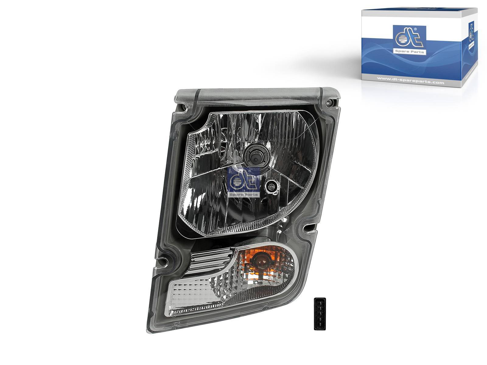 Headlamp, right DT Spare Parts 2.24729