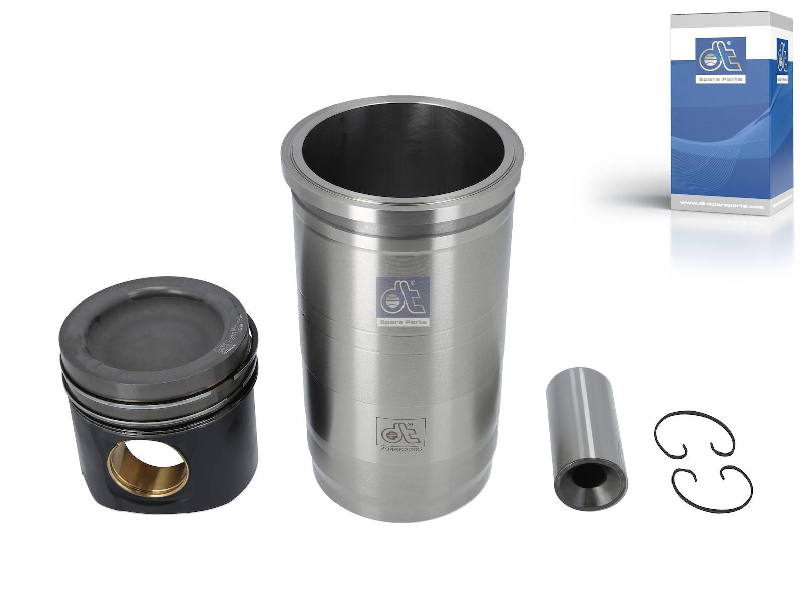 Piston with liner DT Spare Parts 4.91870