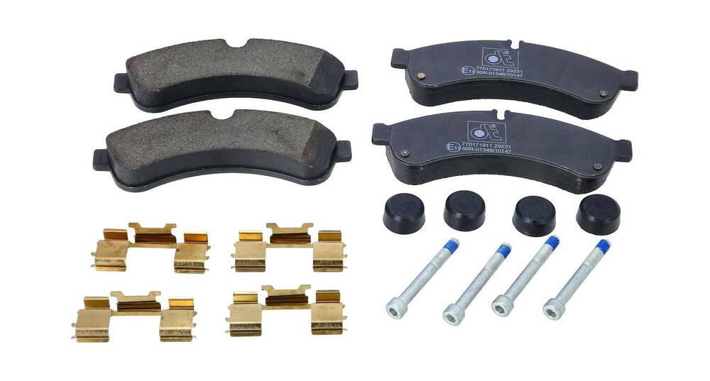 Kit pastillas de freno Eje trasero para Iveco Daily DT Repuestos 7.92620 W: 184 mm S: 23 mm