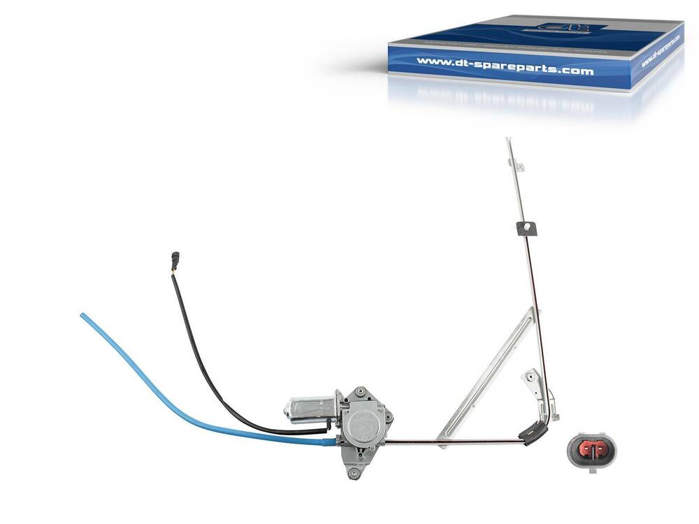 Elevalunas izquierdo eléctrico con motor DT Spare Parts 7.70052 para Iveco Eurocargo