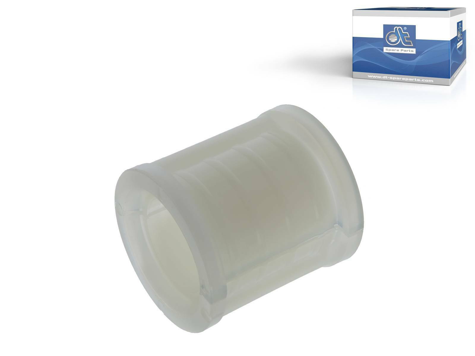 Bushing DT Spare Parts 2.62112 Bushing stabilizer, white d: 55 mm D: 74,5 mm