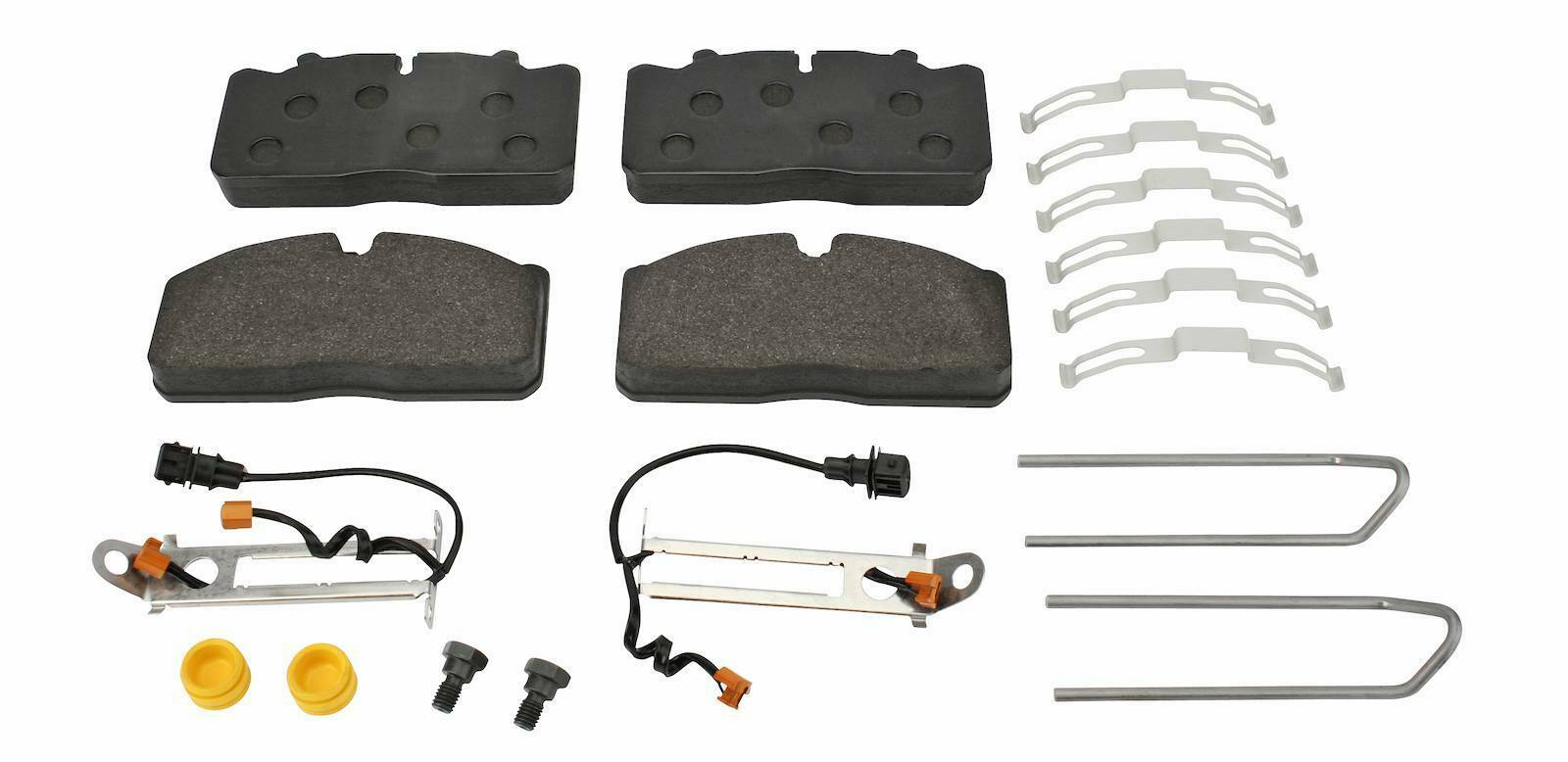 Disc brake pad kit DT Spare Parts 6.95100 Disc brake pad kit with wear