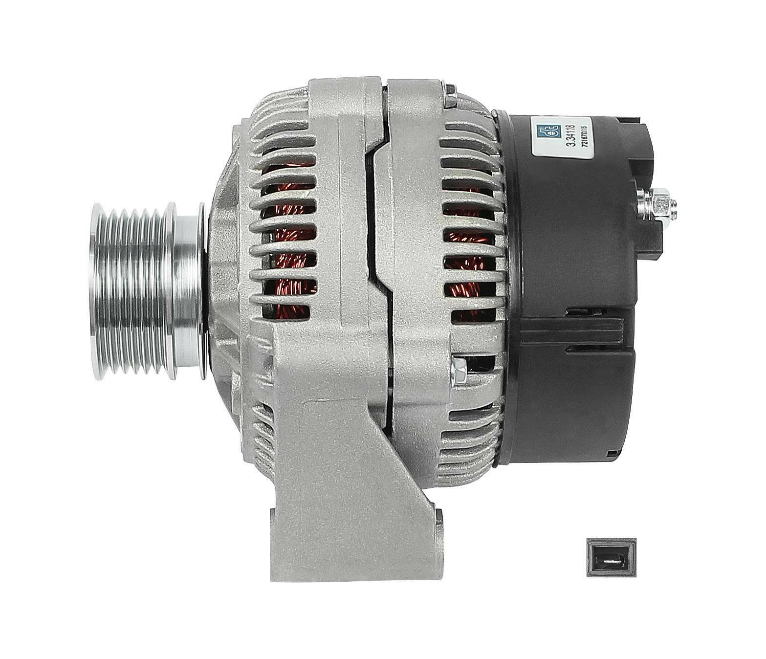 Alternador DT Recambios 3.34118 Alternador 12 VI: 90 A