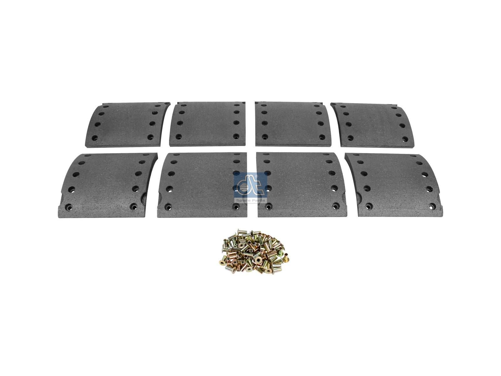 Drum brake lining kit | DT Spare Parts 10.13009
