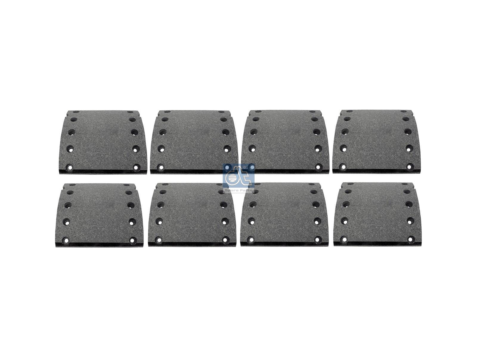 Drum brake lining kit | DT Spare Parts 10.13016