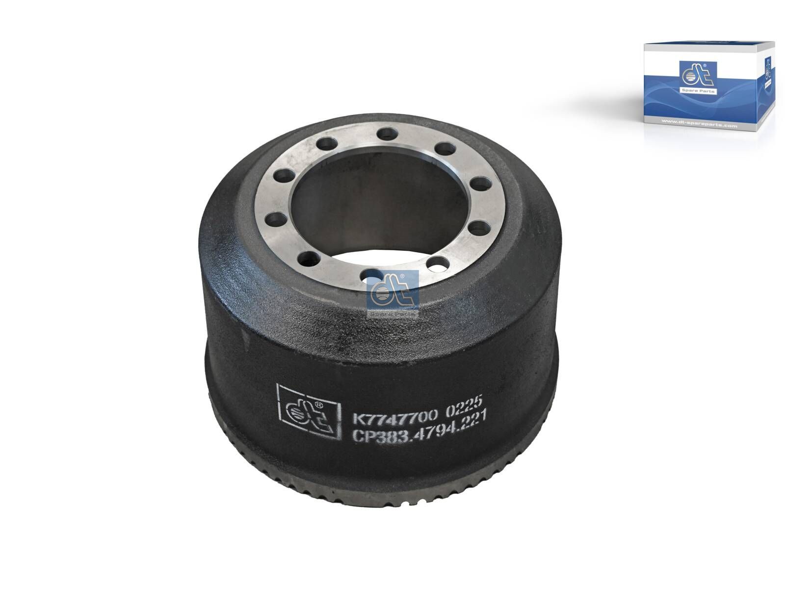 Brake drum | DT Spare Parts 10.13221