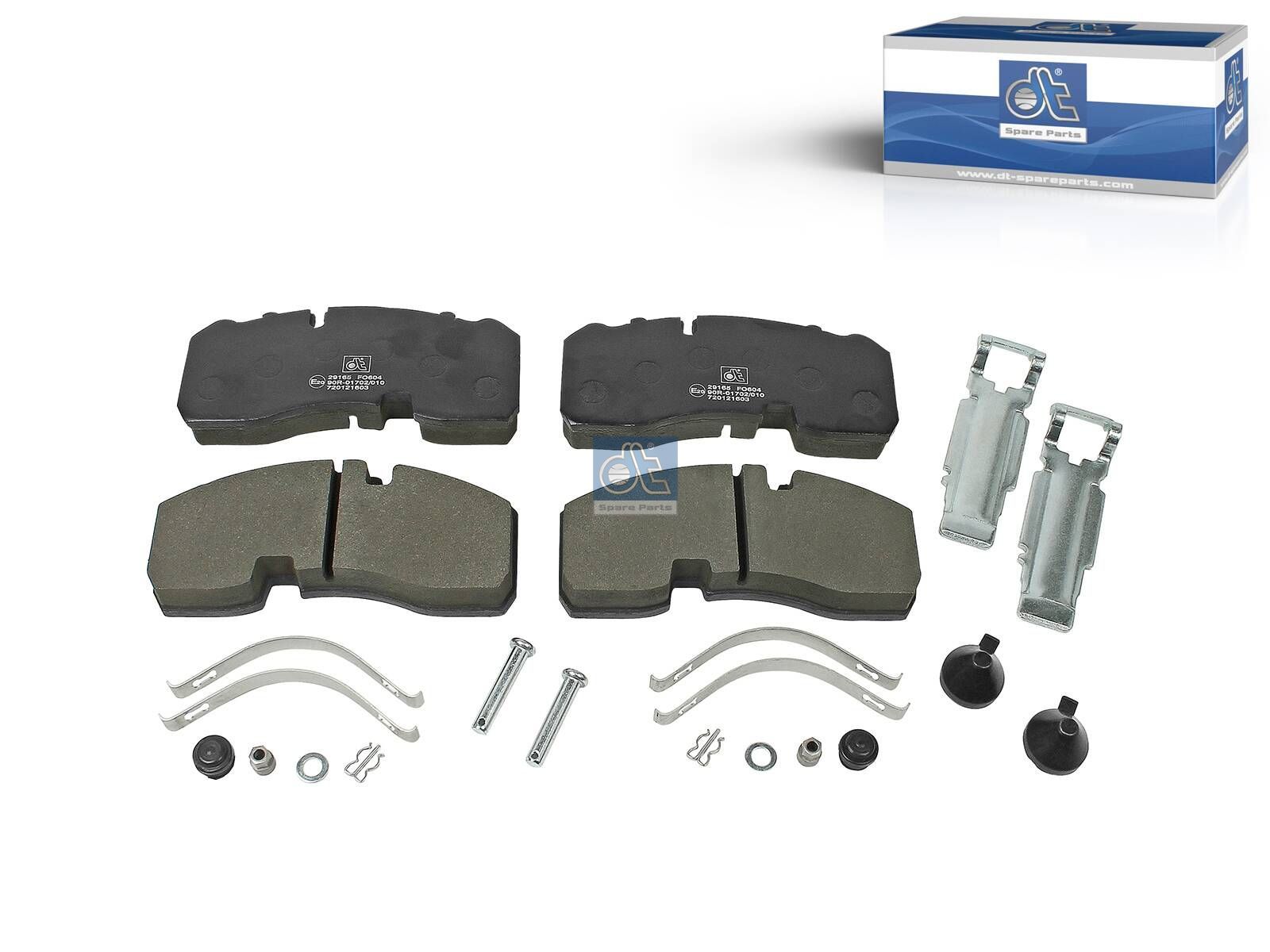 Disc brake pad kit | DT Spare Parts 10.14001