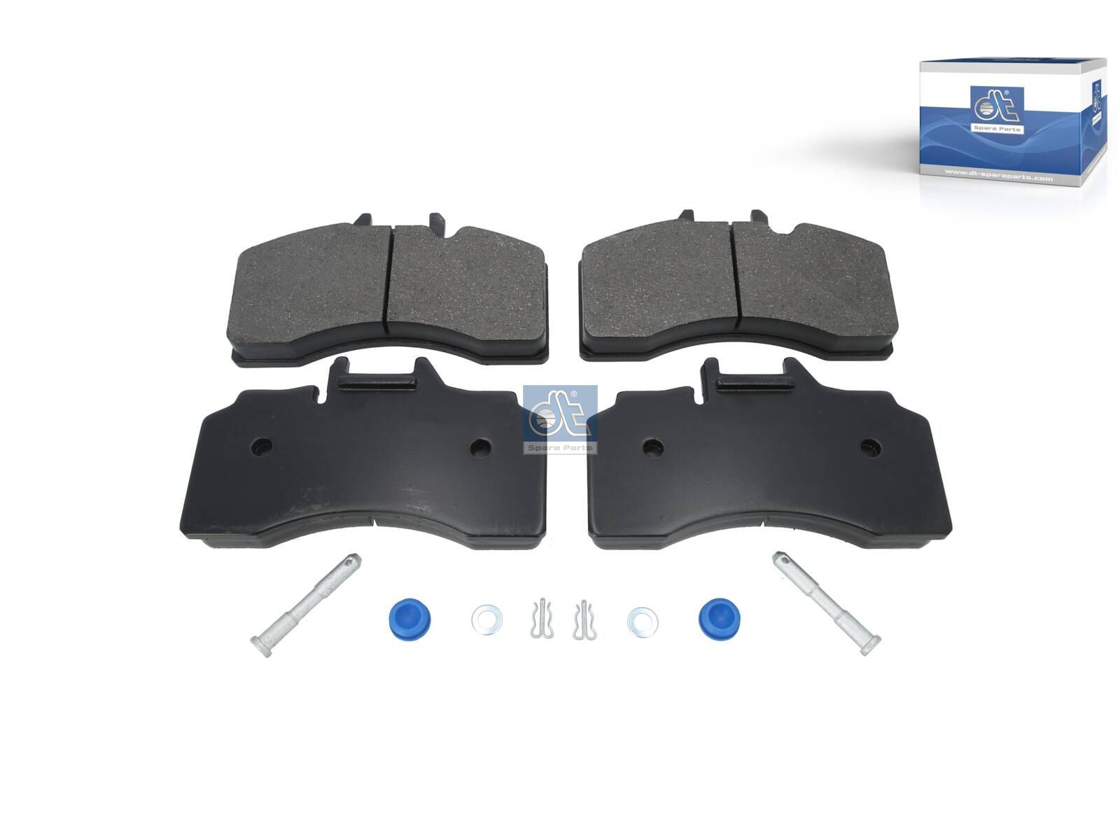 Disc brake pad kit | DT Spare Parts 10.14005