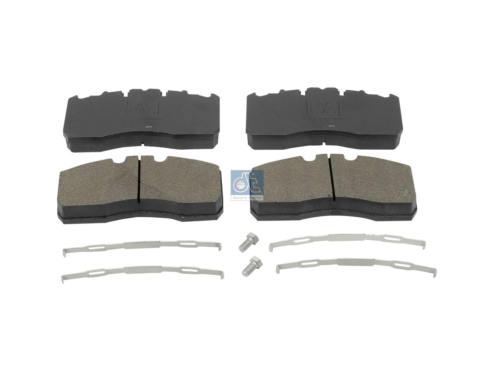 Disc brake pad kit | DT Spare Parts 10.24000
