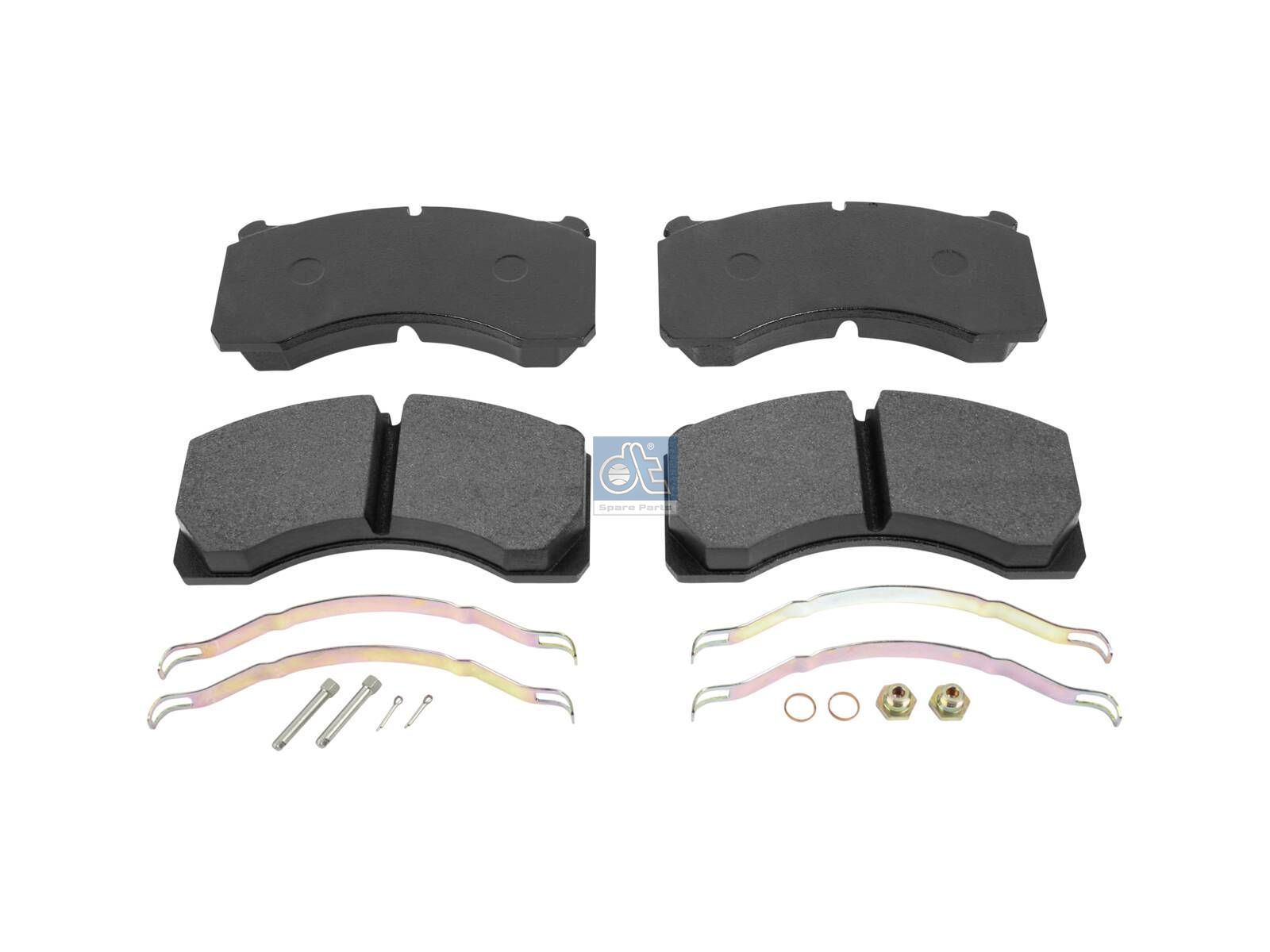 Disc brake pad kit | DT Spare Parts 10.24125