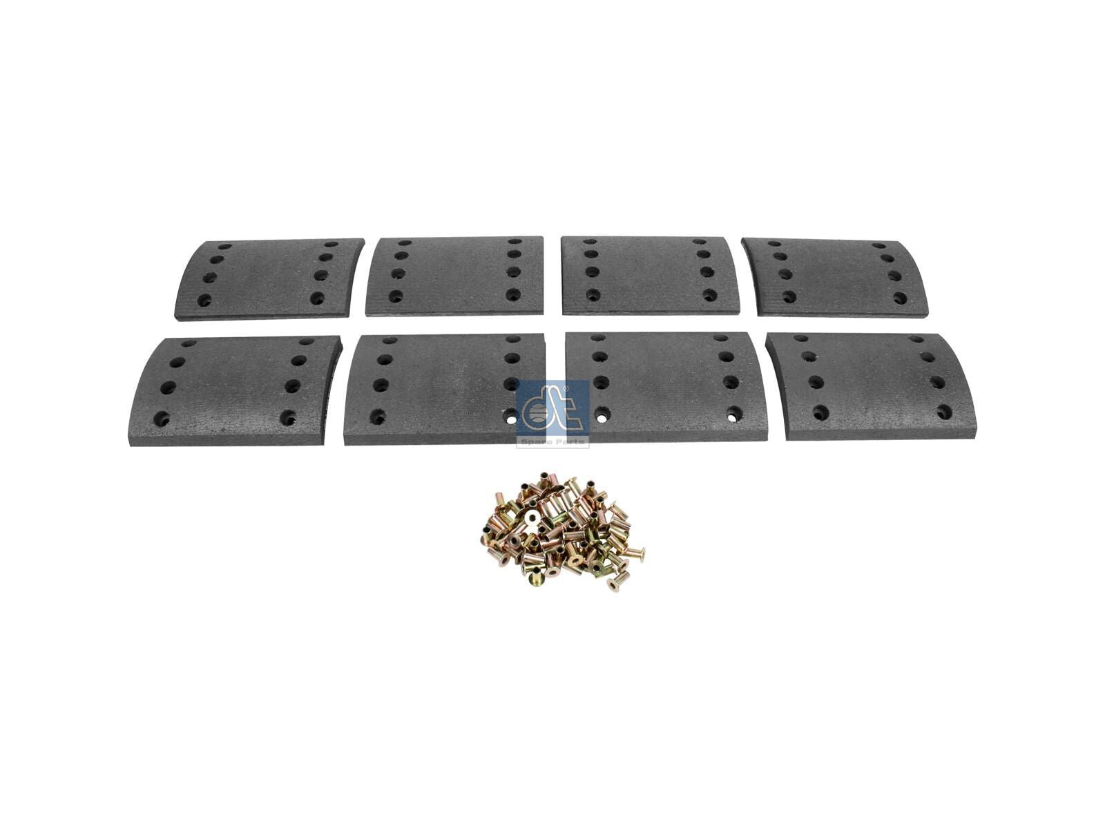 Drum brake lining kit | DT Spare Parts 10.33013