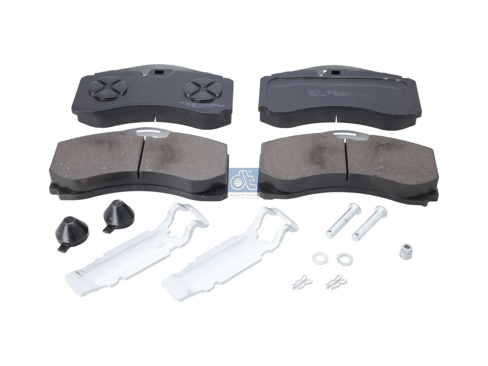 Disc brake pad kit | DT Spare Parts 10.34129