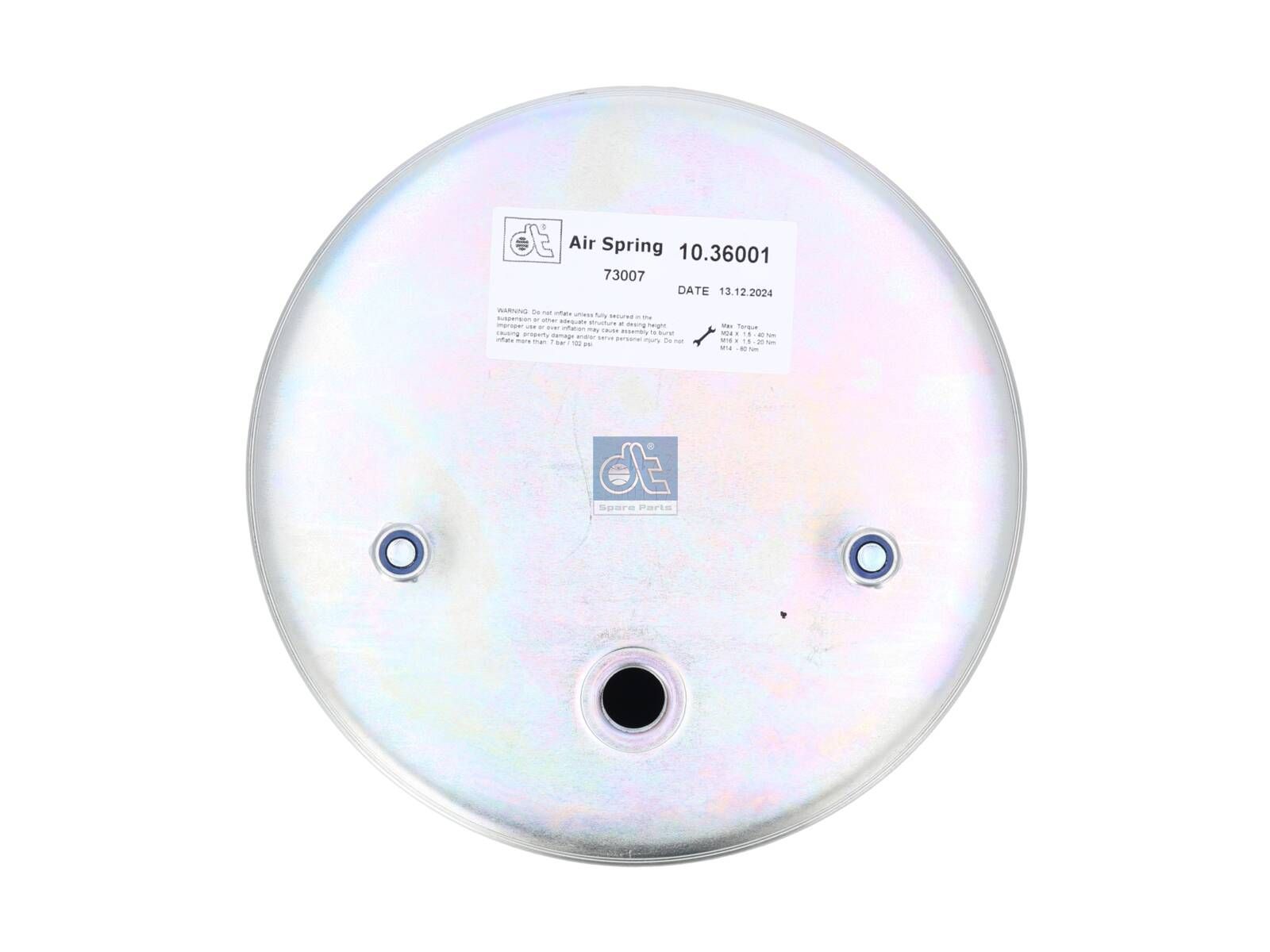 Air spring | DT Spare Parts 10.36001