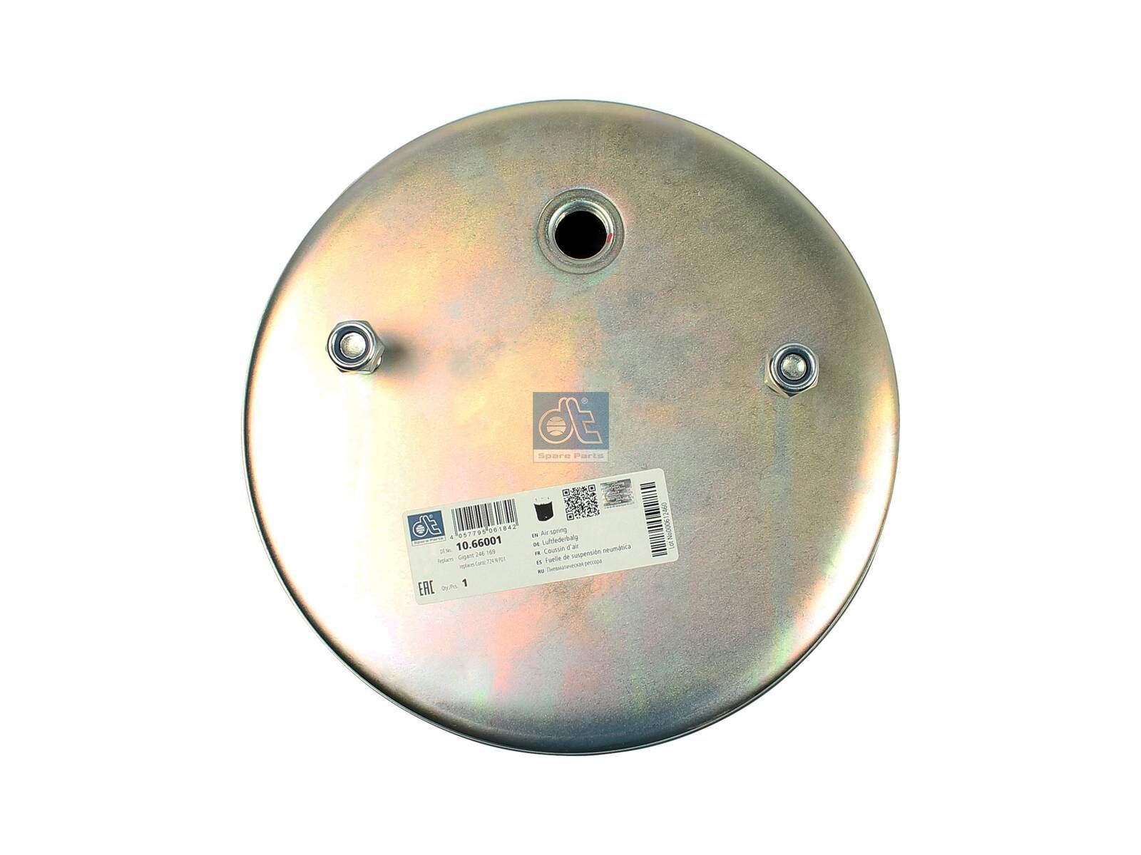 Air spring | DT Spare Parts 10.66001