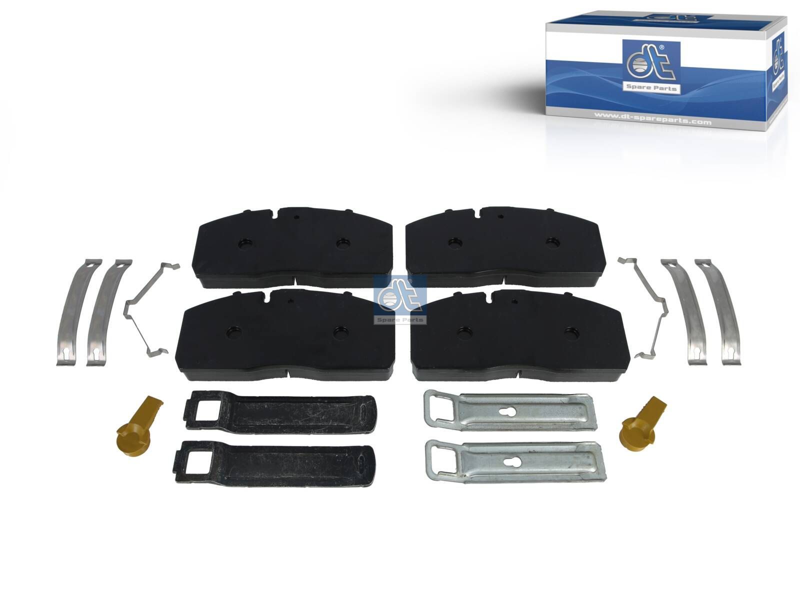 Disc brake pad kit | DT Spare Parts 10.93500