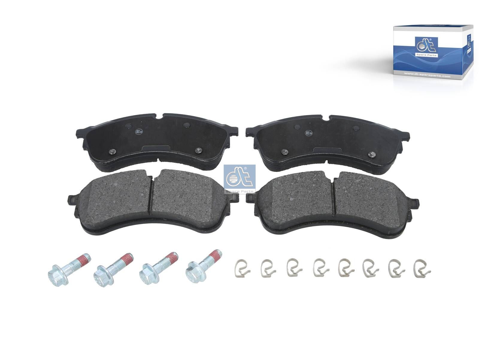 Disc brake pad kit | DT Spare Parts 11.62516