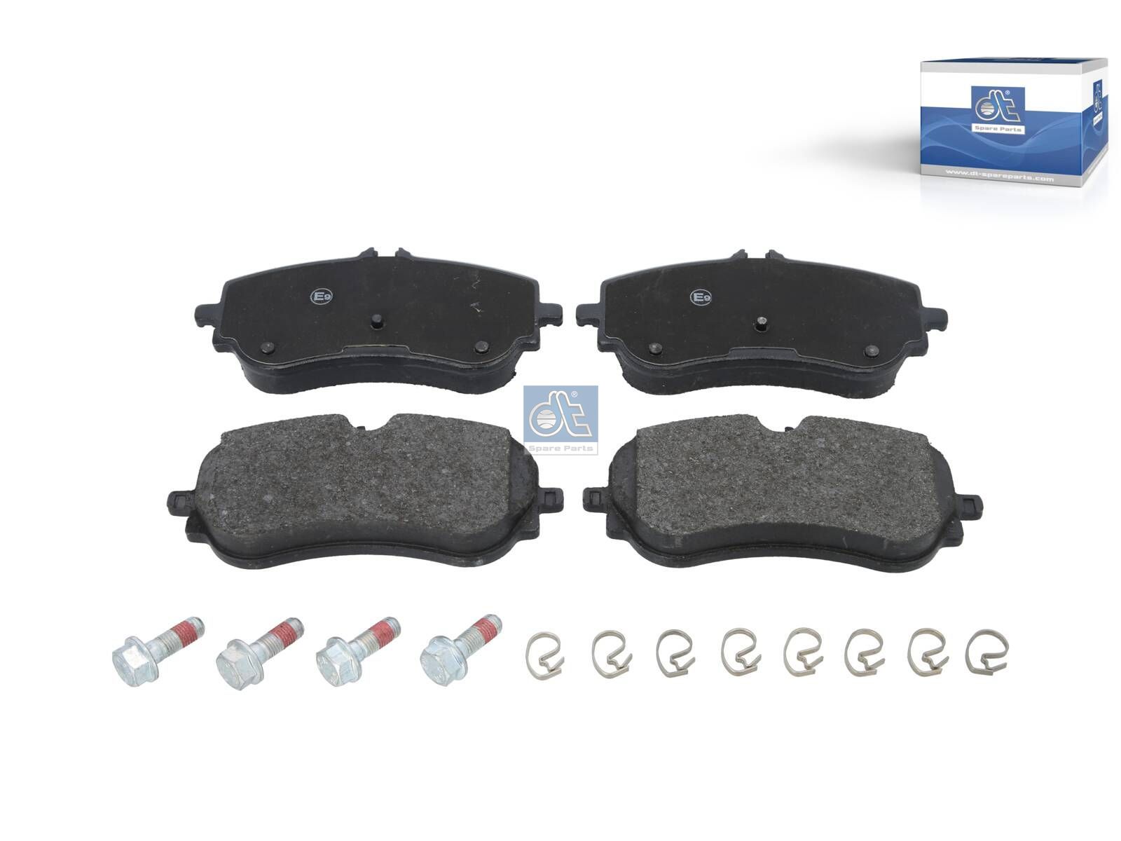 Disc brake pad kit | DT Spare Parts 11.62517
