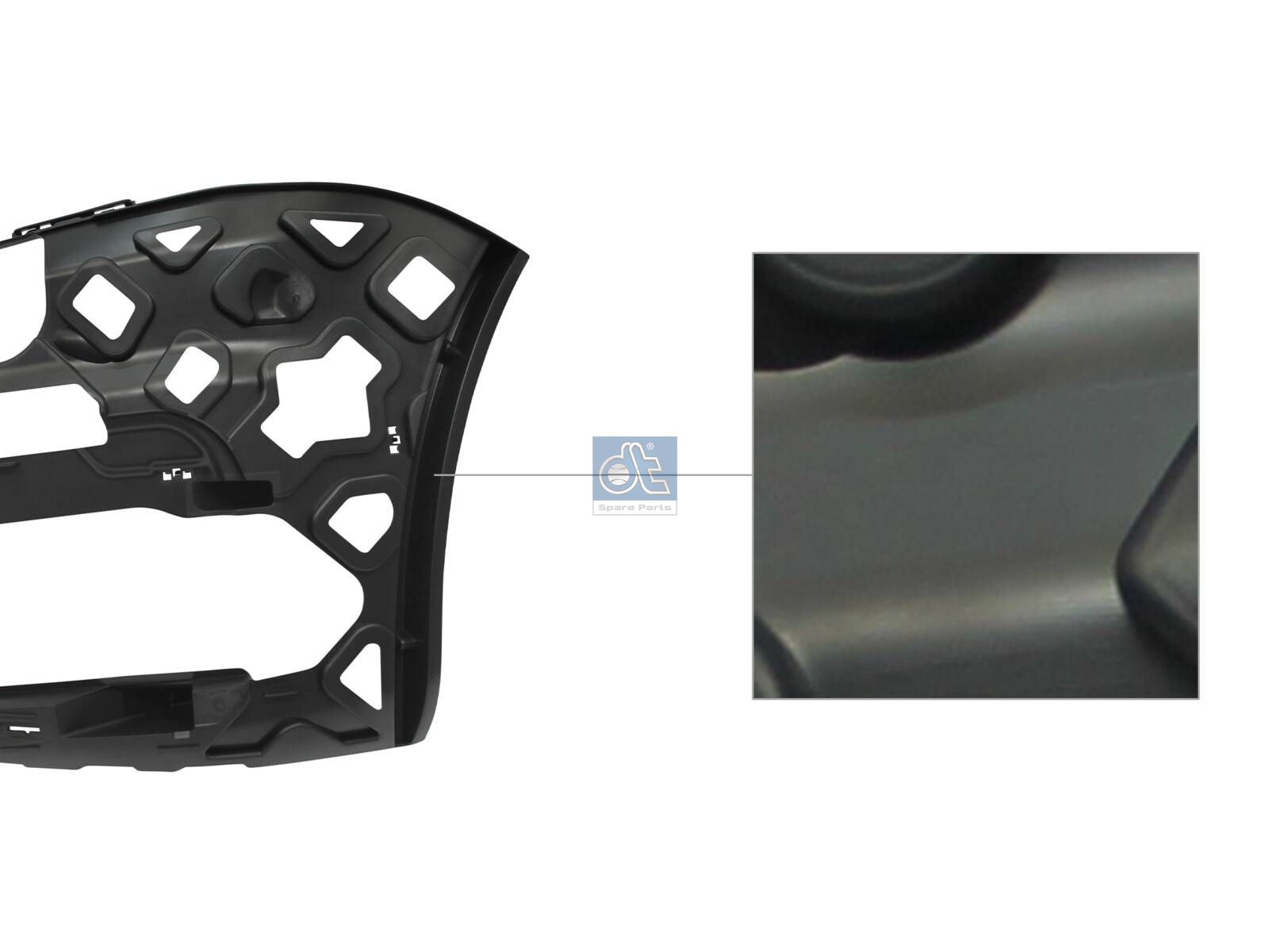 Bumper bracket | DT Spare Parts 11.71062