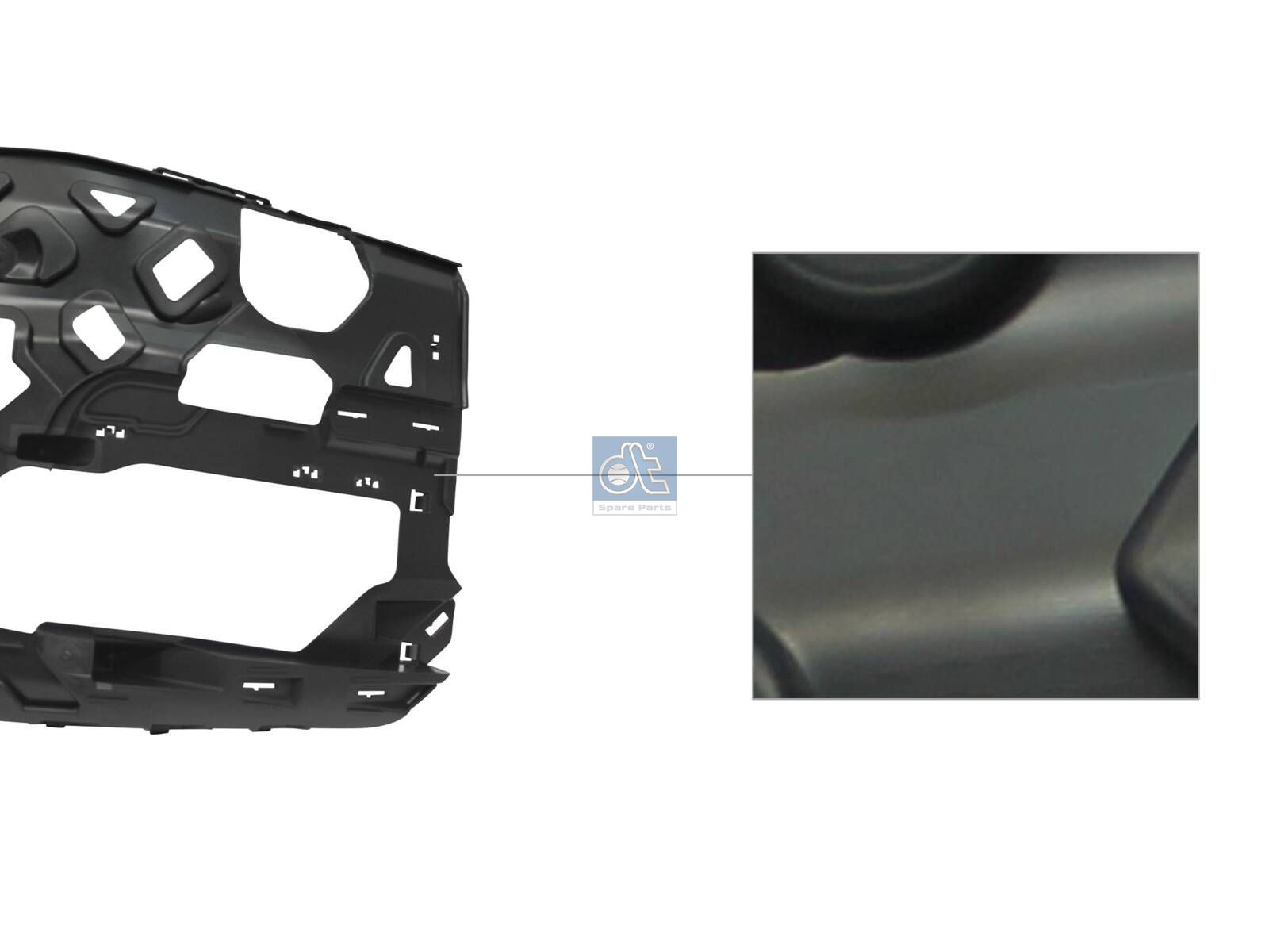 Bumper bracket | DT Spare Parts 11.71063