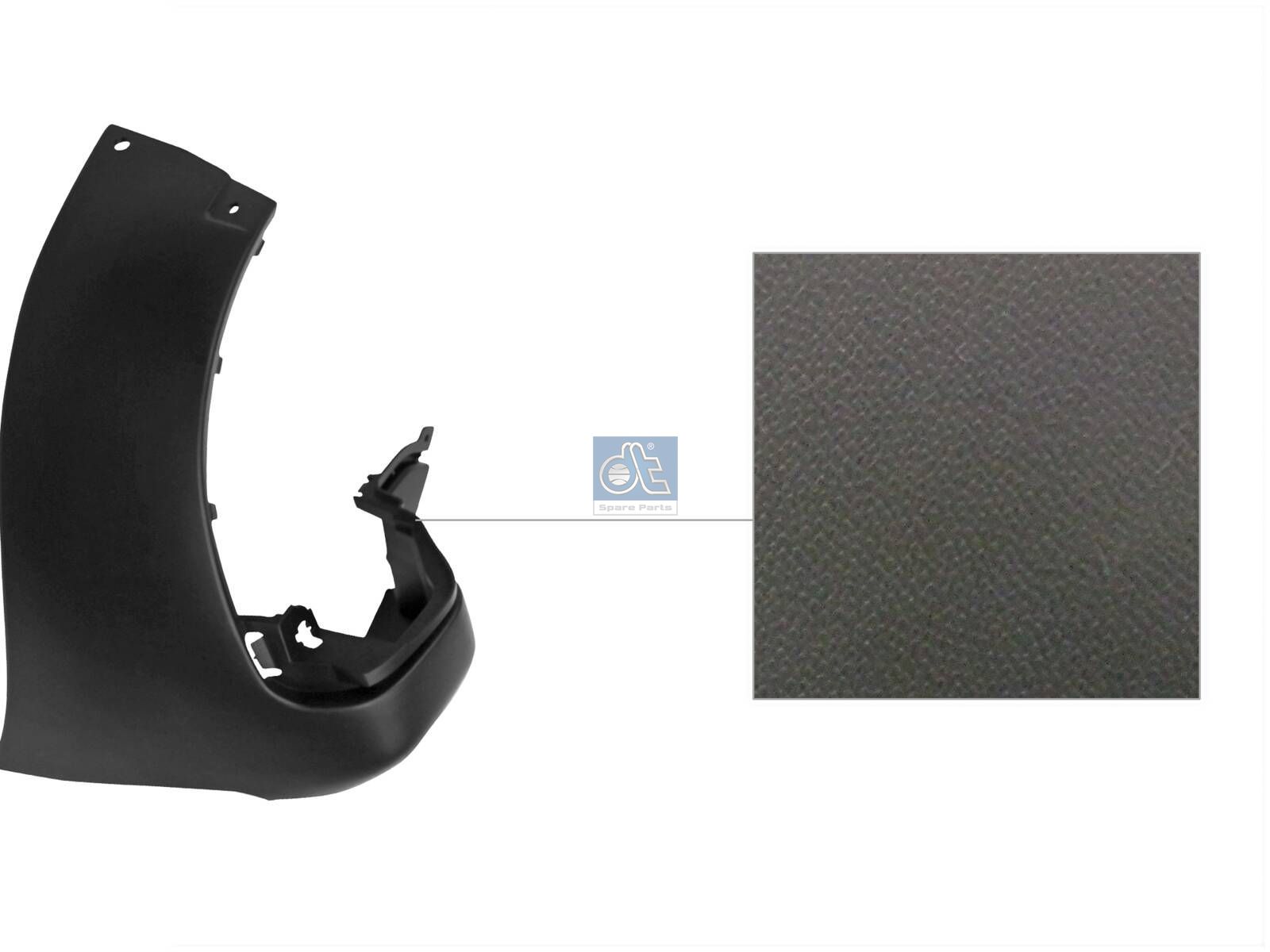 Bumper corner | DT Spare Parts 12.82231