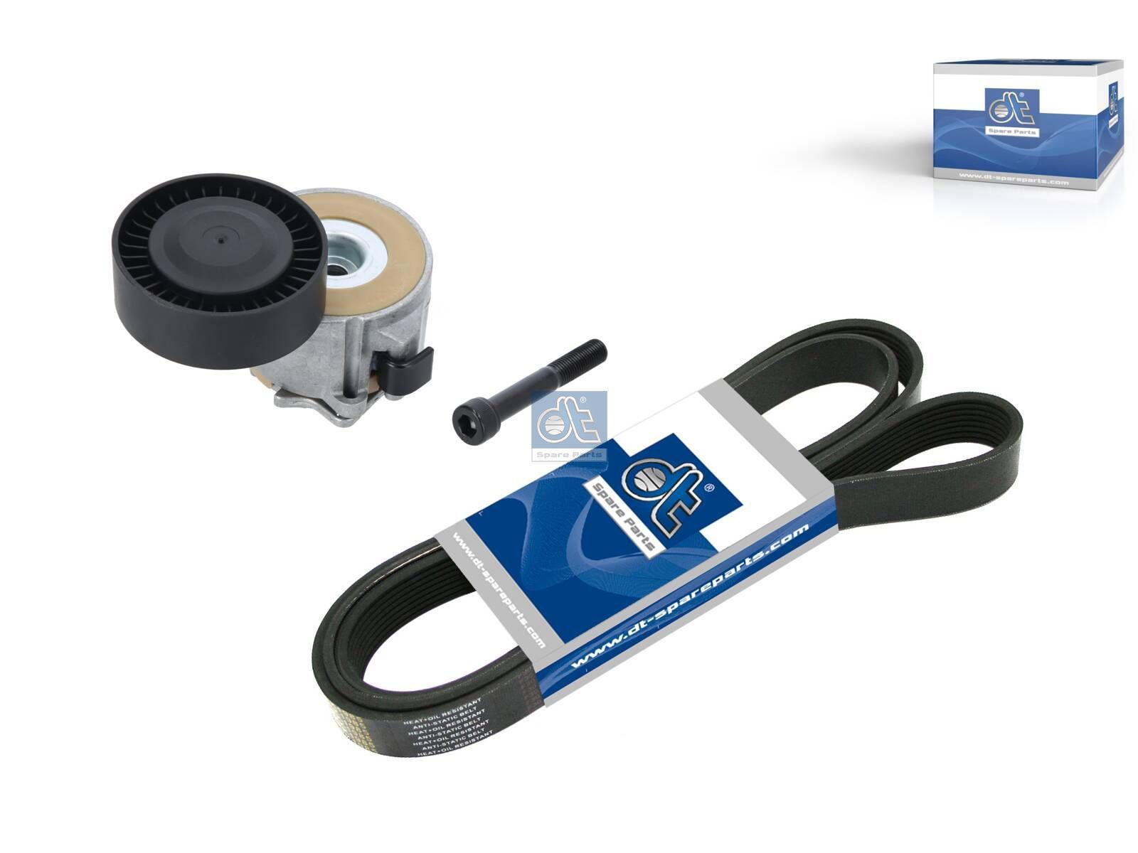 Belt tensioner kit | DT Spare Parts 12.90402