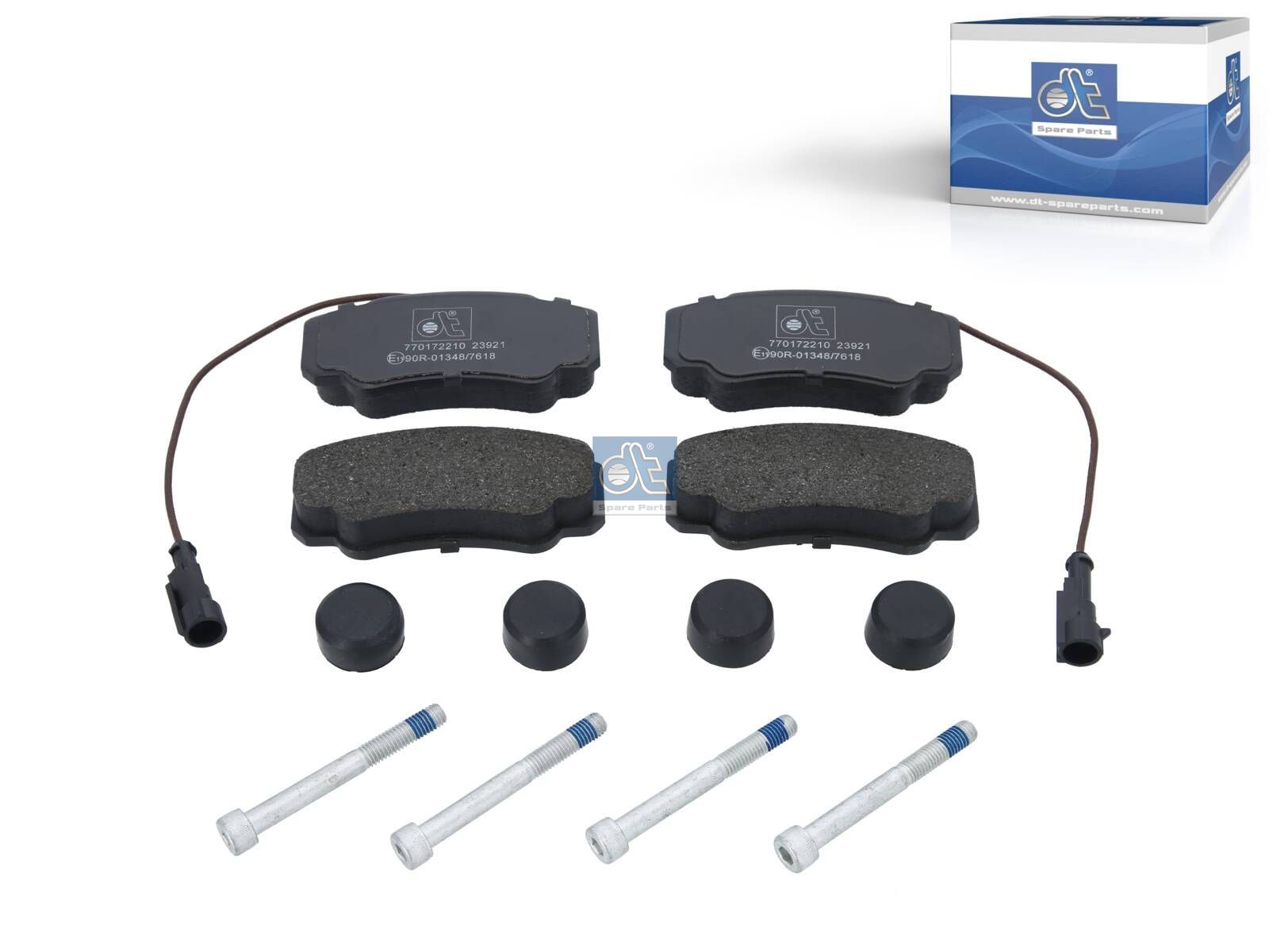 Disc brake pad kit | DT Spare Parts 12.93104