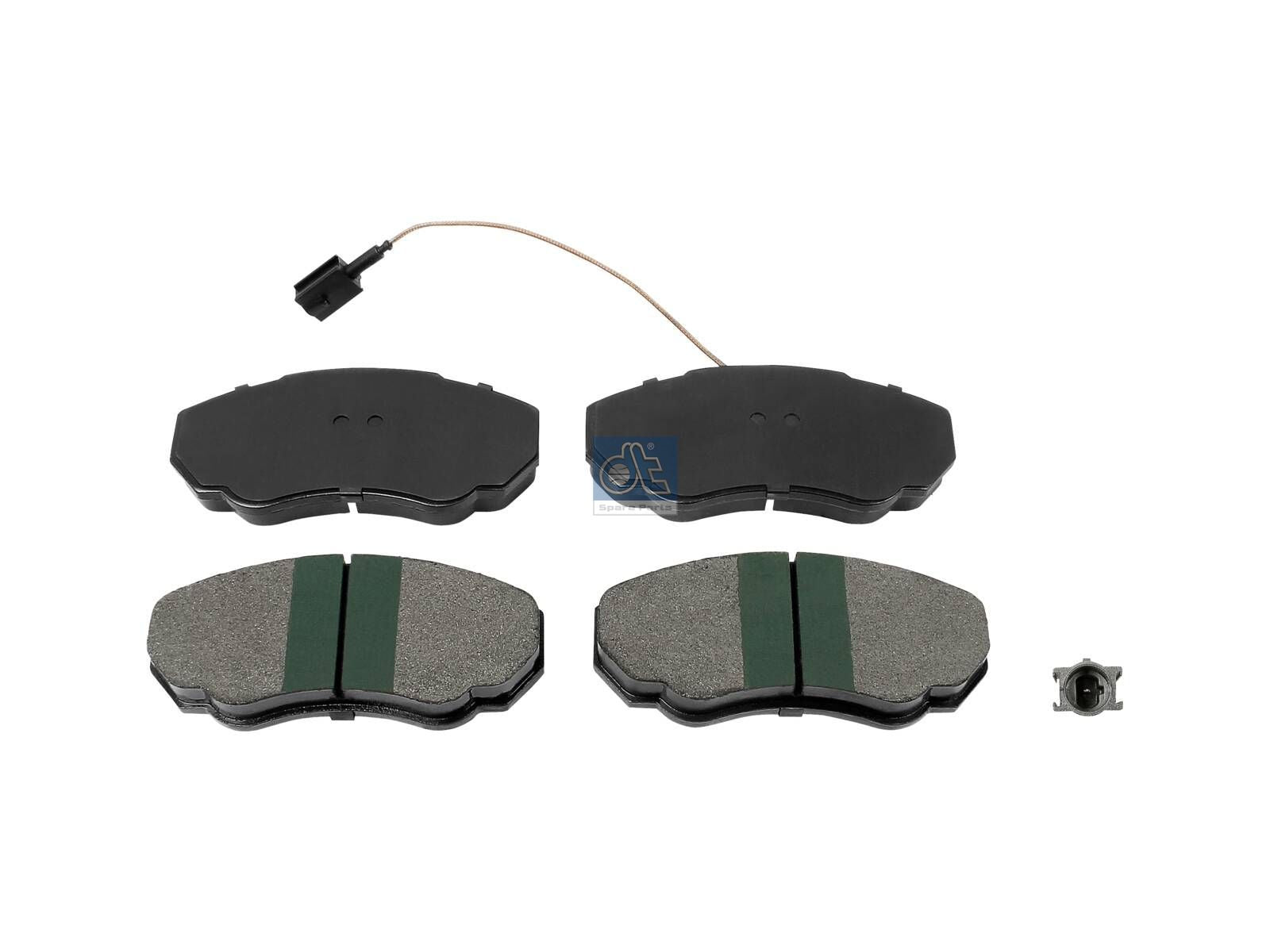 Disc brake pad kit | DT Spare Parts 12.93105