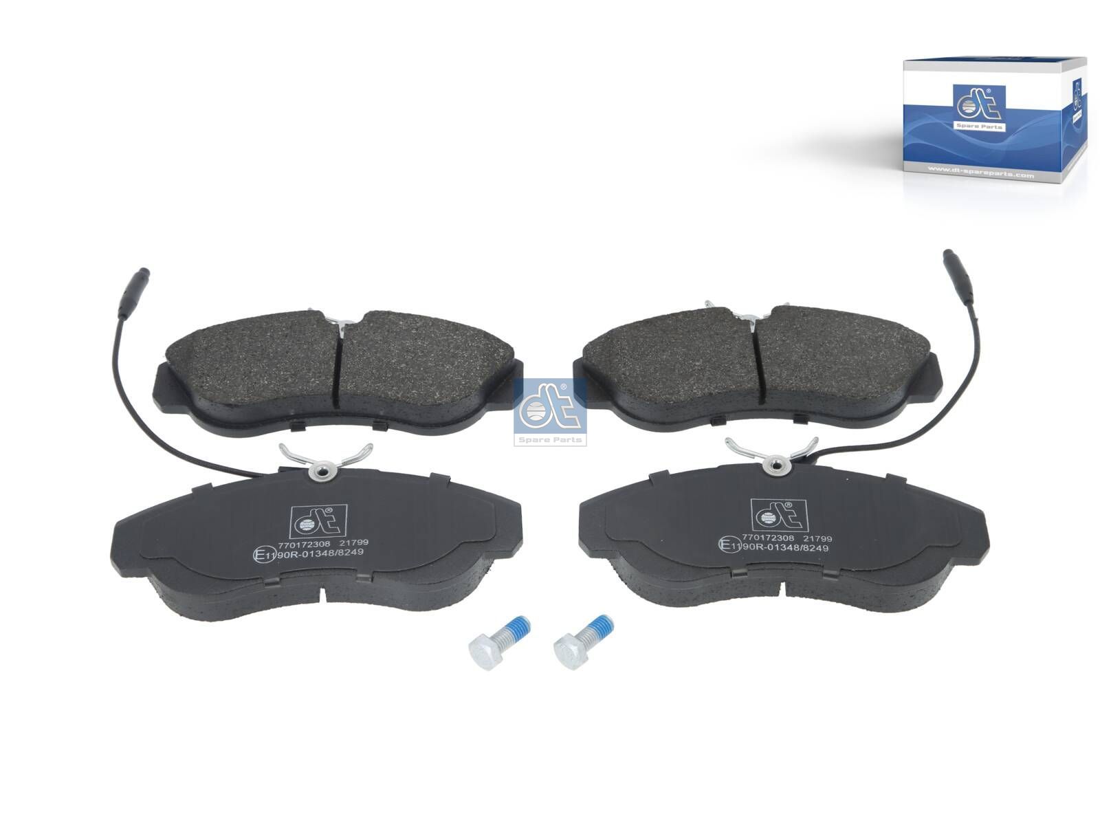 Disc brake pad kit | DT Spare Parts 12.93108