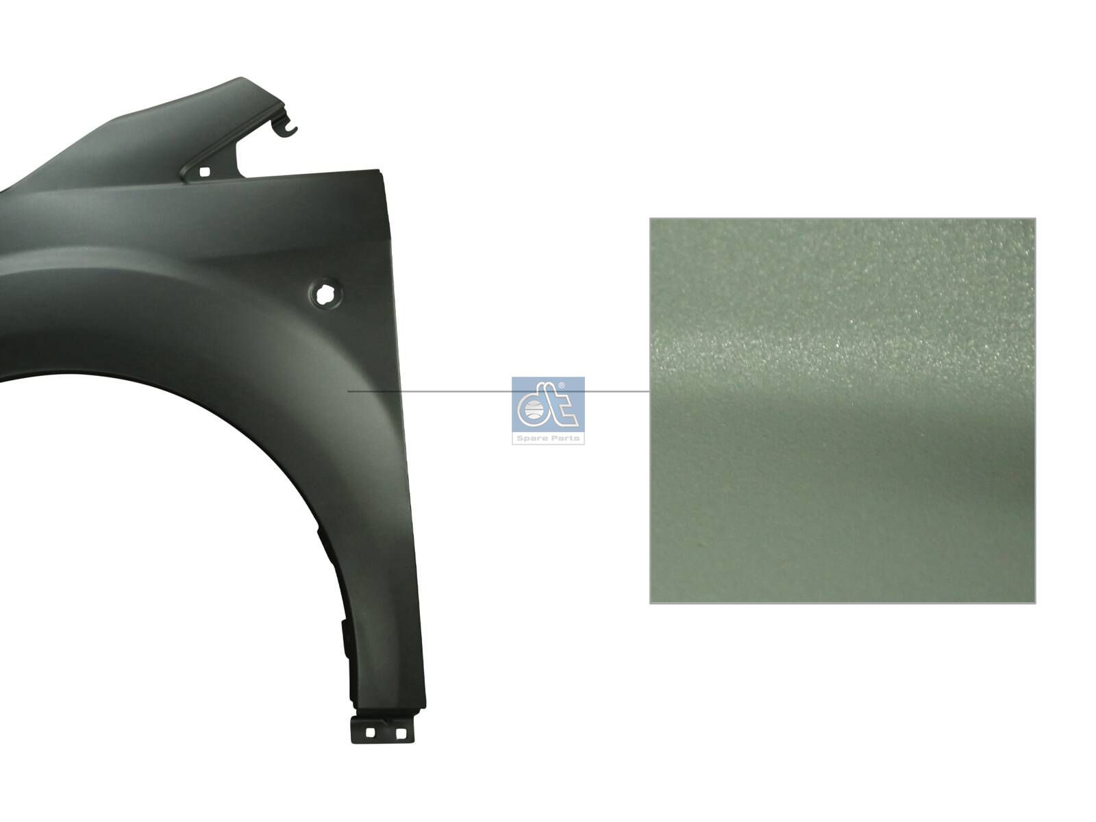 Front fender | DT Spare Parts 13.00135