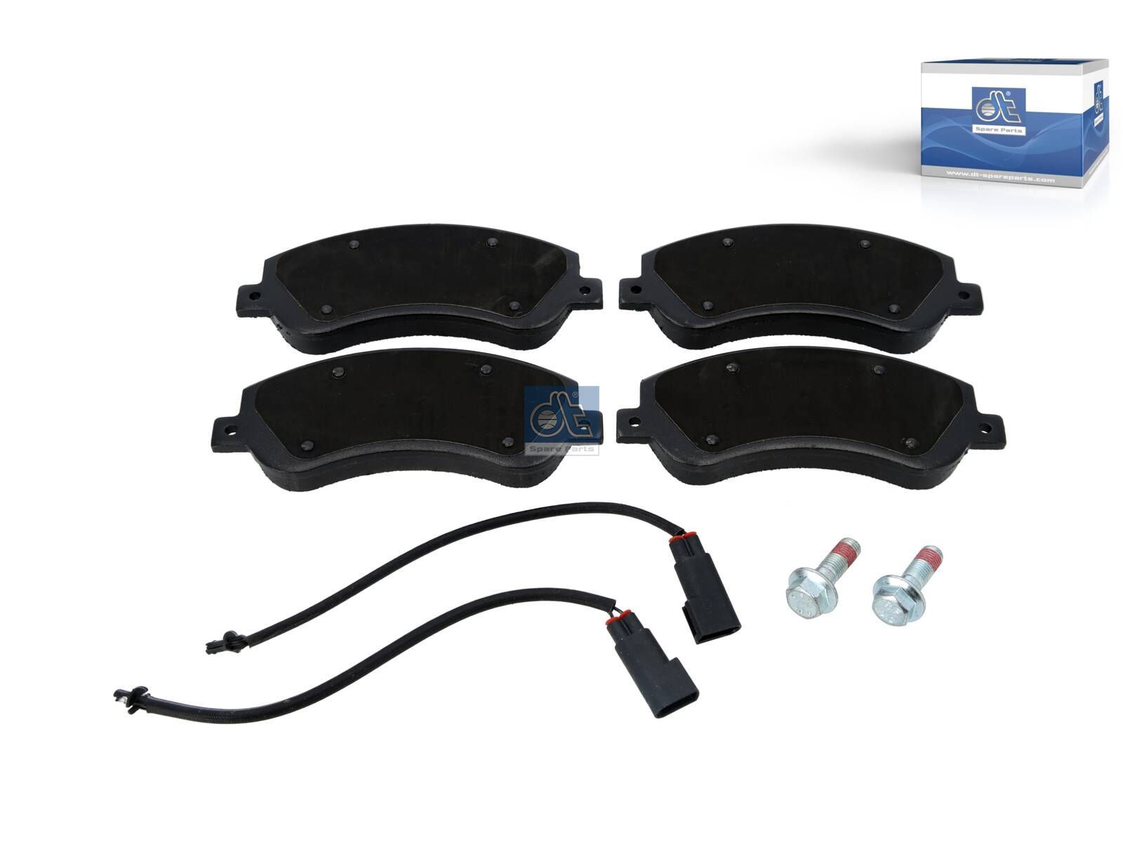 Disc brake pad kit | DT Spare Parts 13.93100