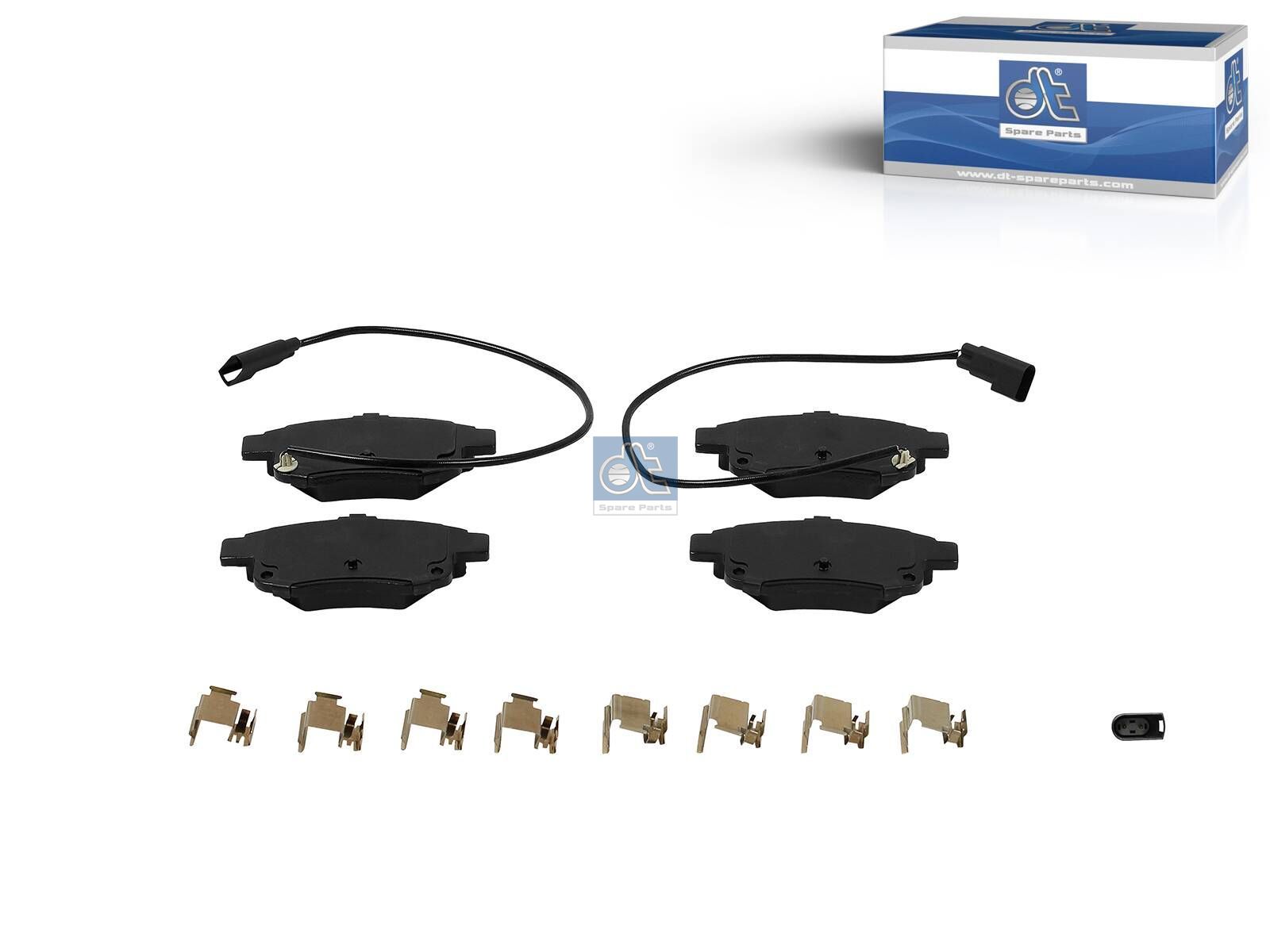 Disc brake pad kit | DT Spare Parts 13.93102