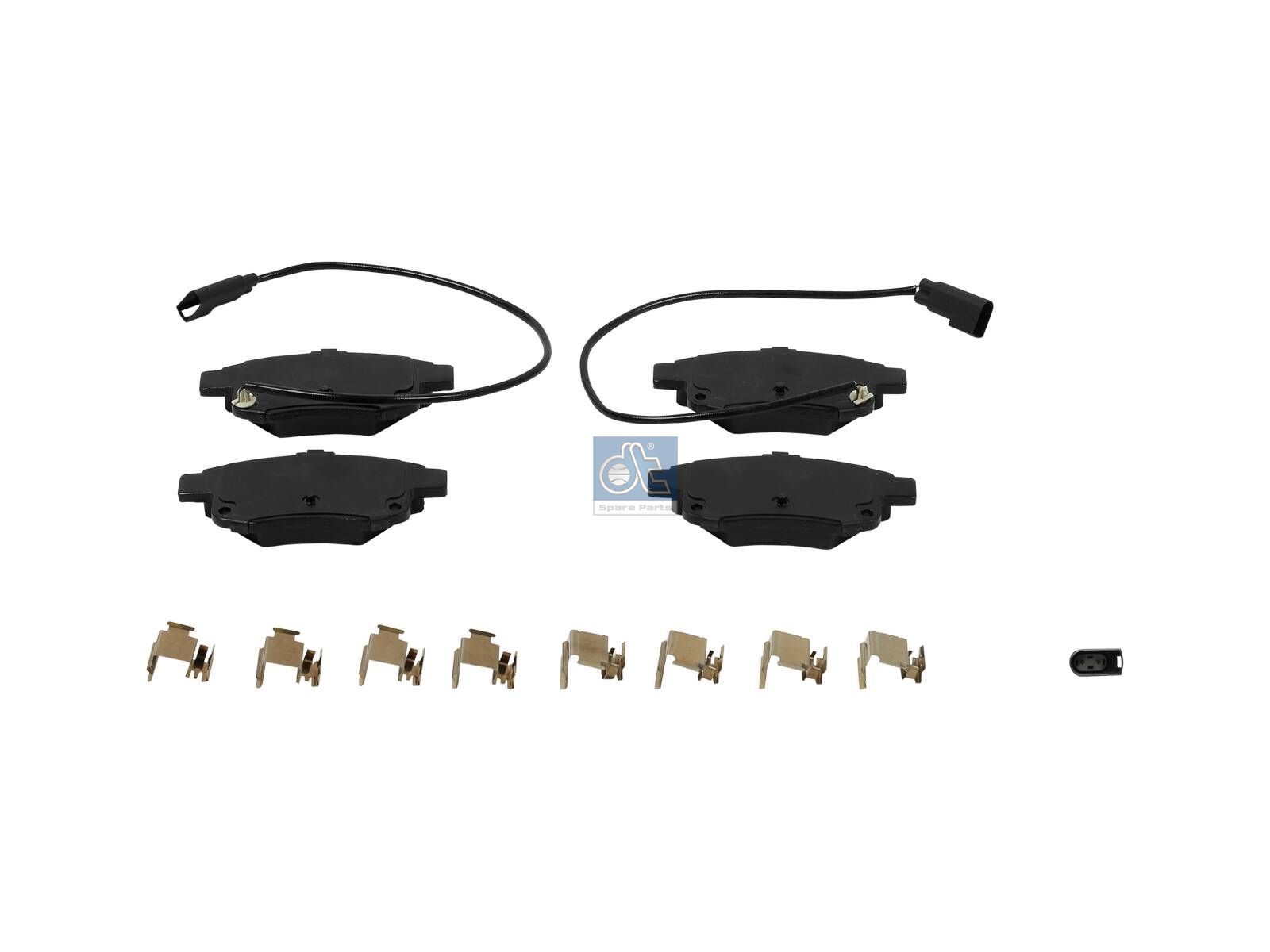 Disc brake pad kit | DT Spare Parts 13.93102