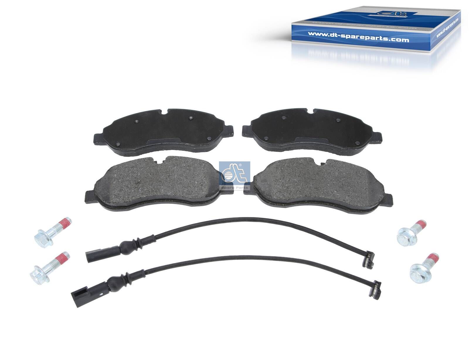 Disc brake pad kit | DT Spare Parts 13.93107