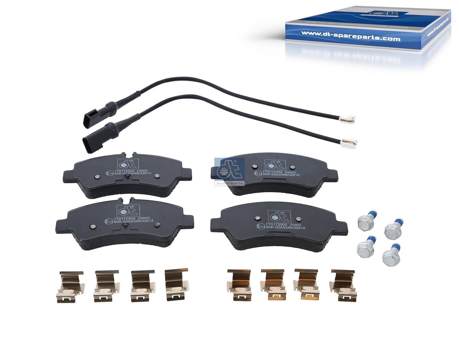 Disc brake pad kit | DT Spare Parts 13.93112