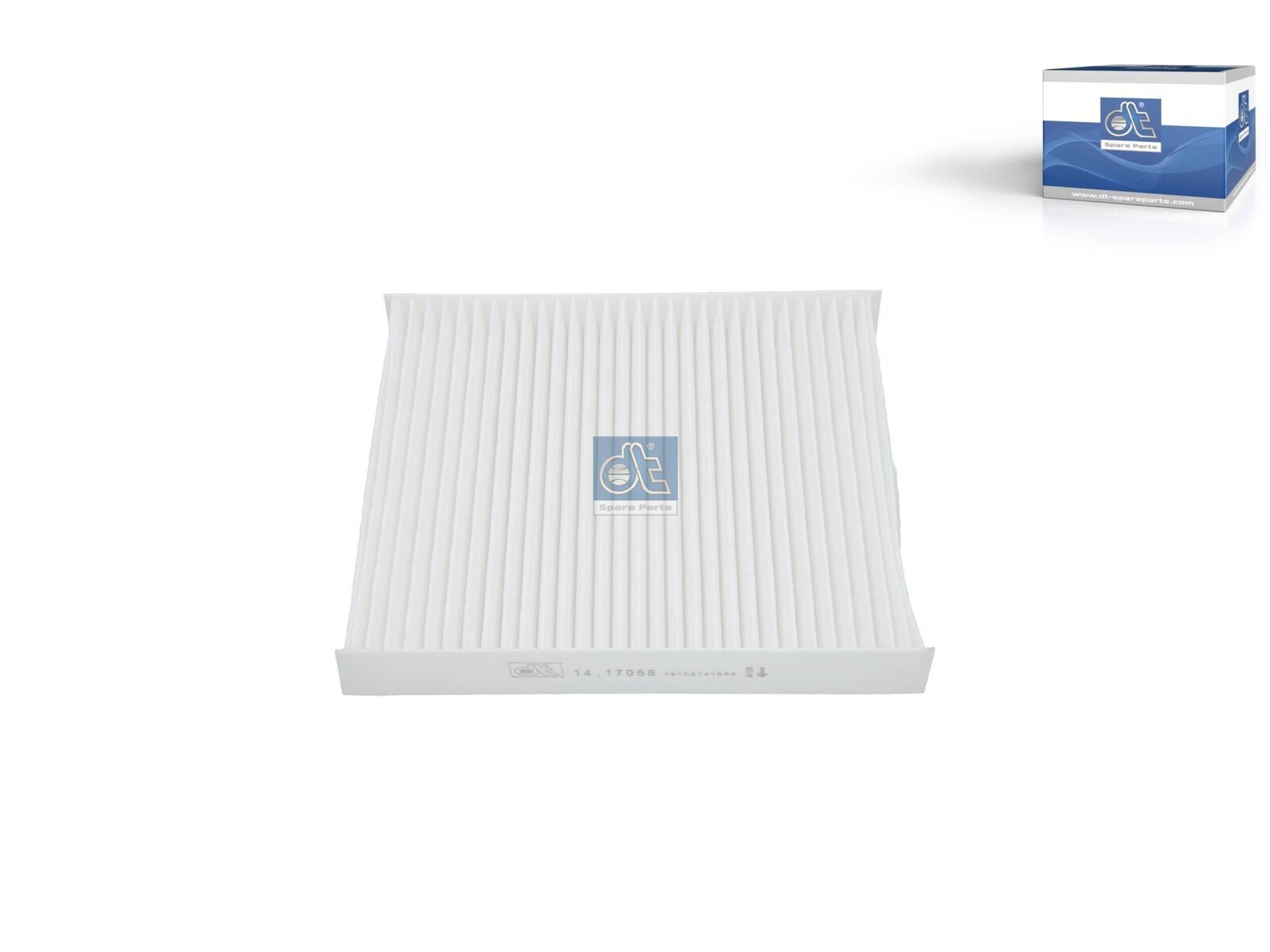 Cabin air filter | DT Spare Parts 14.17058