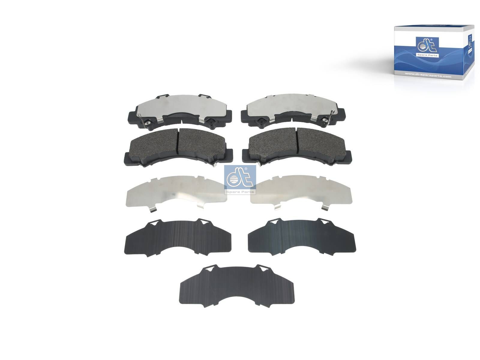 Disc brake pad kit | DT Spare Parts 15.00004