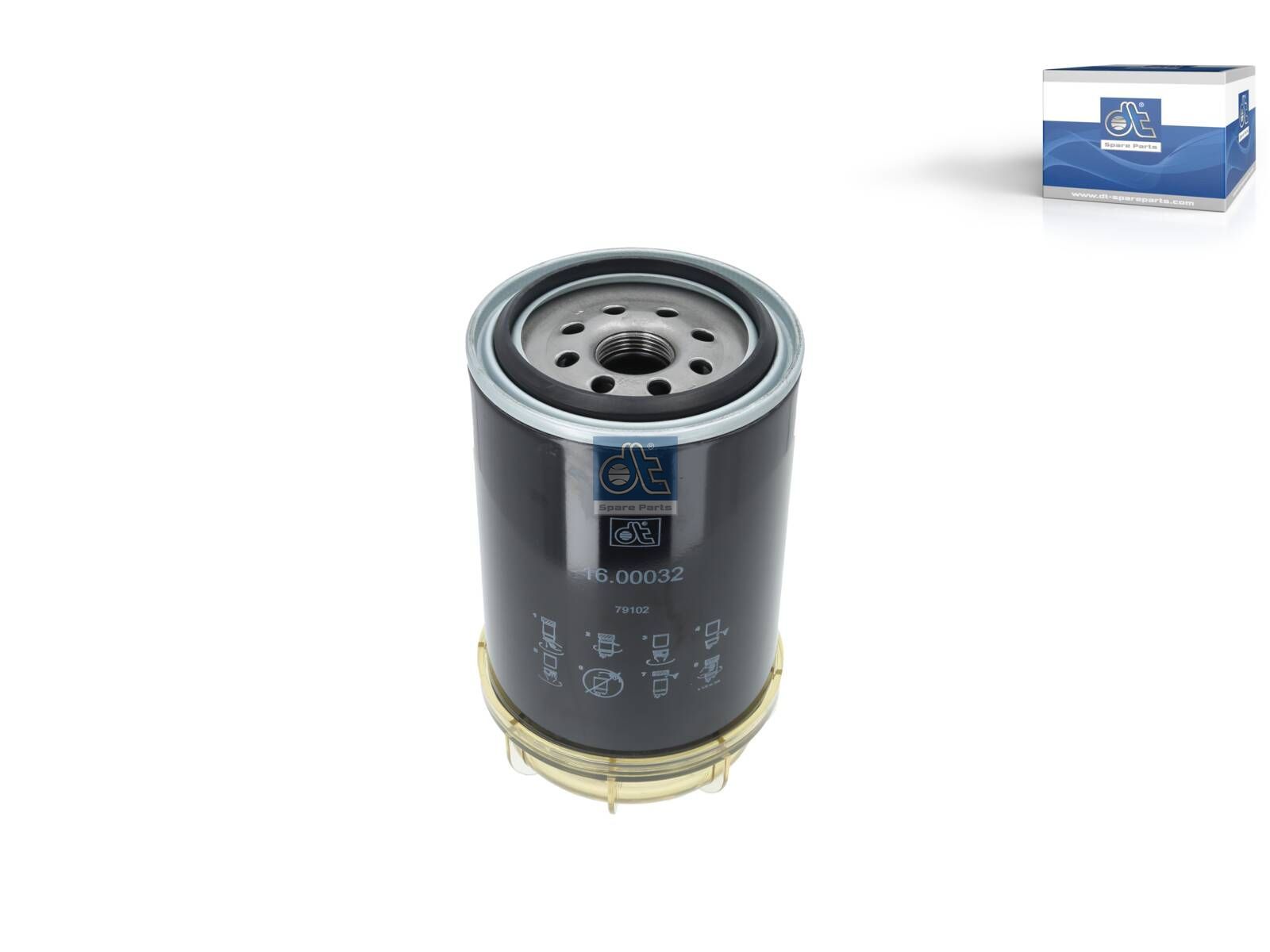 Fuel filter | DT Spare Parts 16.00032
