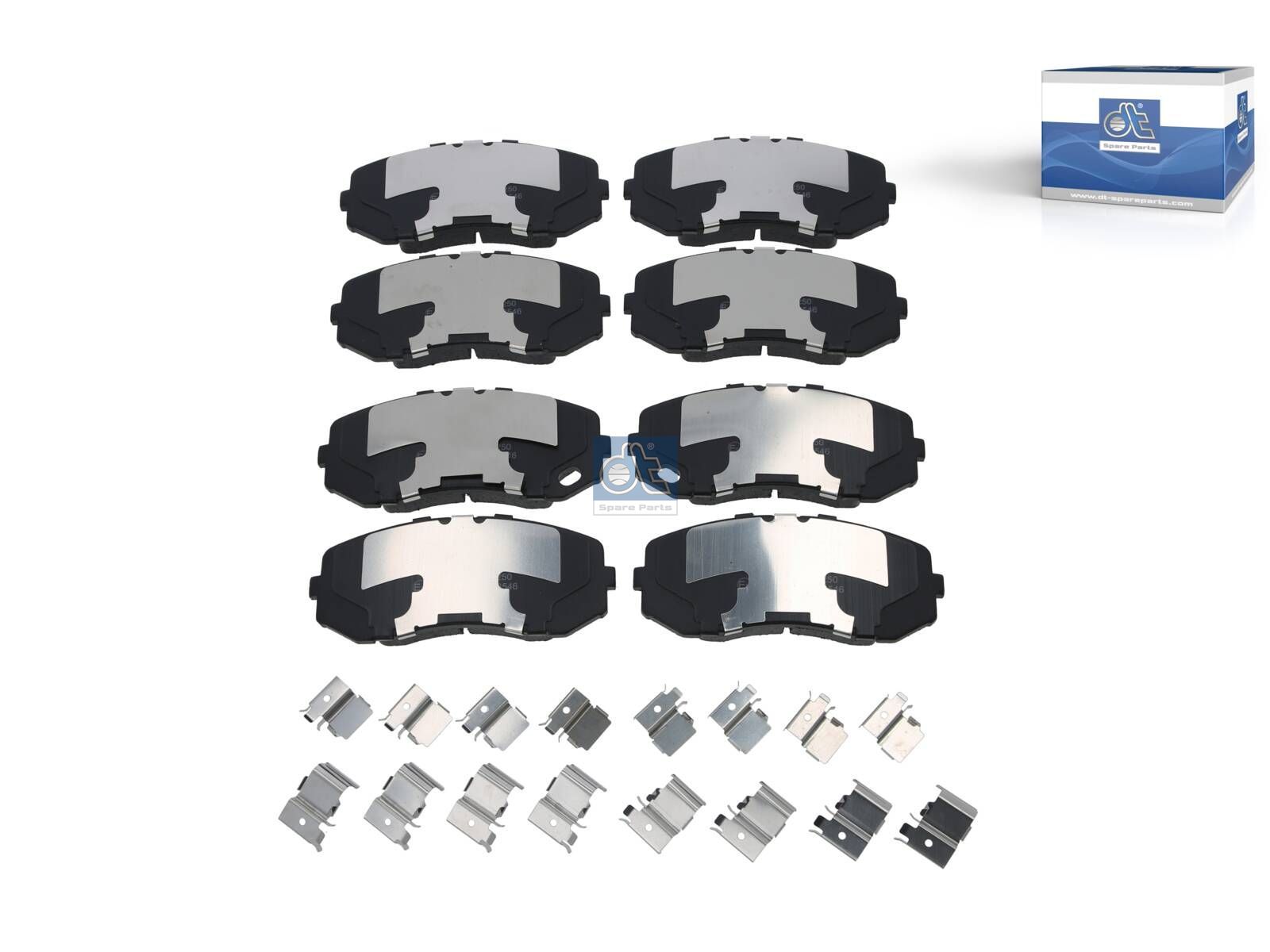 Disc brake pad kit | DT Spare Parts 18.00001