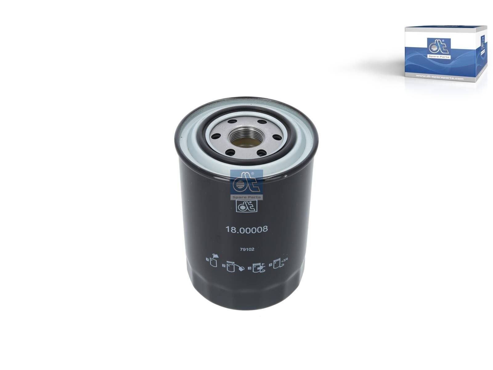 Oil filter | DT Spare Parts 18.00008
