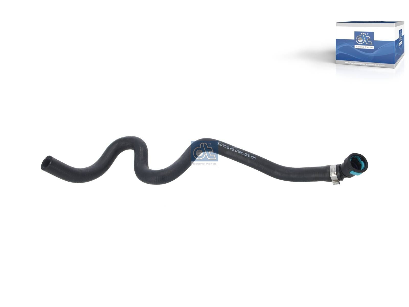 Radiator hose | DT Spare Parts 1.00415SP