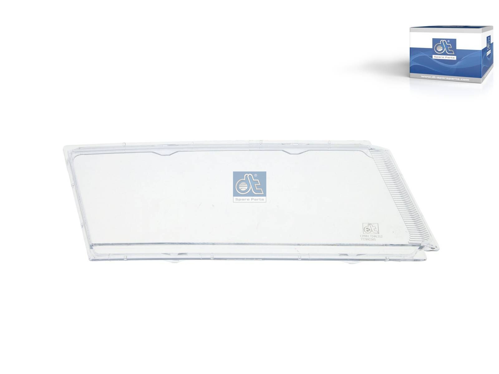 Fog lamp glass | DT Spare Parts 1.00512