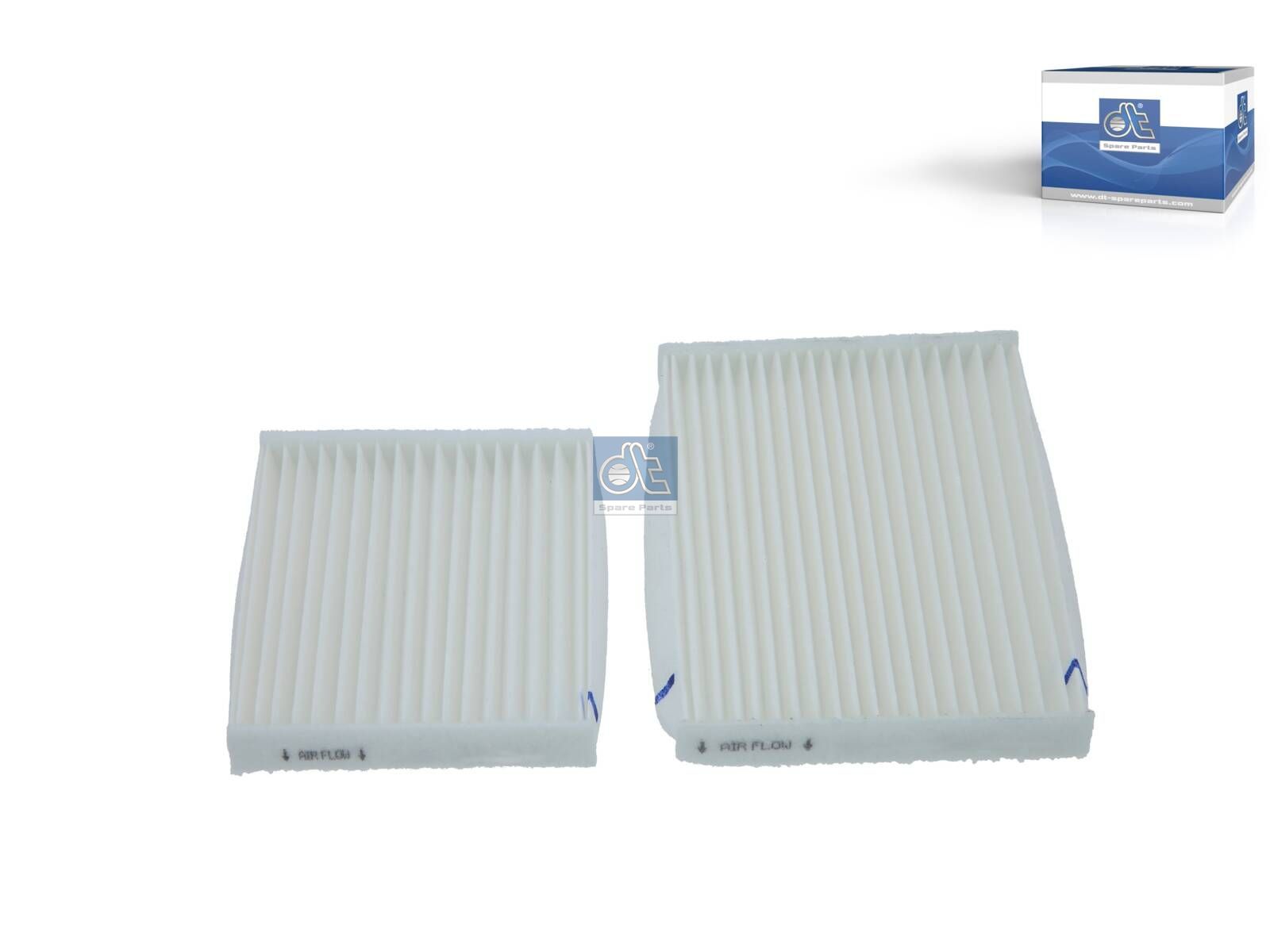 Cabin air filter kit | DT Spare Parts 1.00569