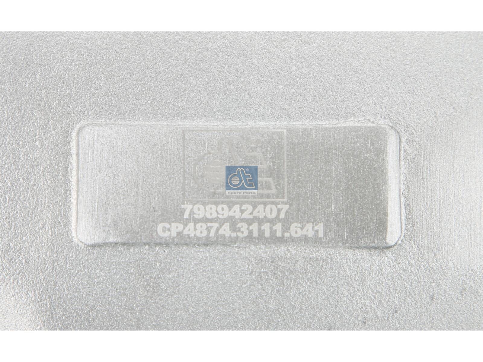 Charge air pipe | DT Spare Parts 1.00641