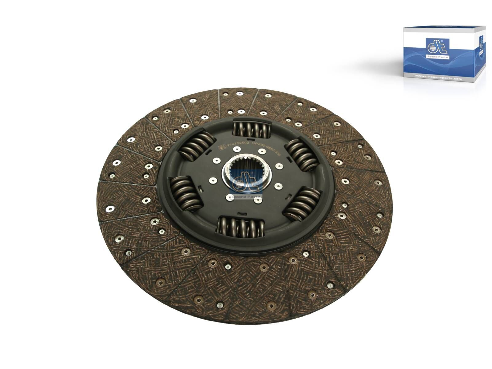 Clutch disc | DT Spare Parts 1.13356