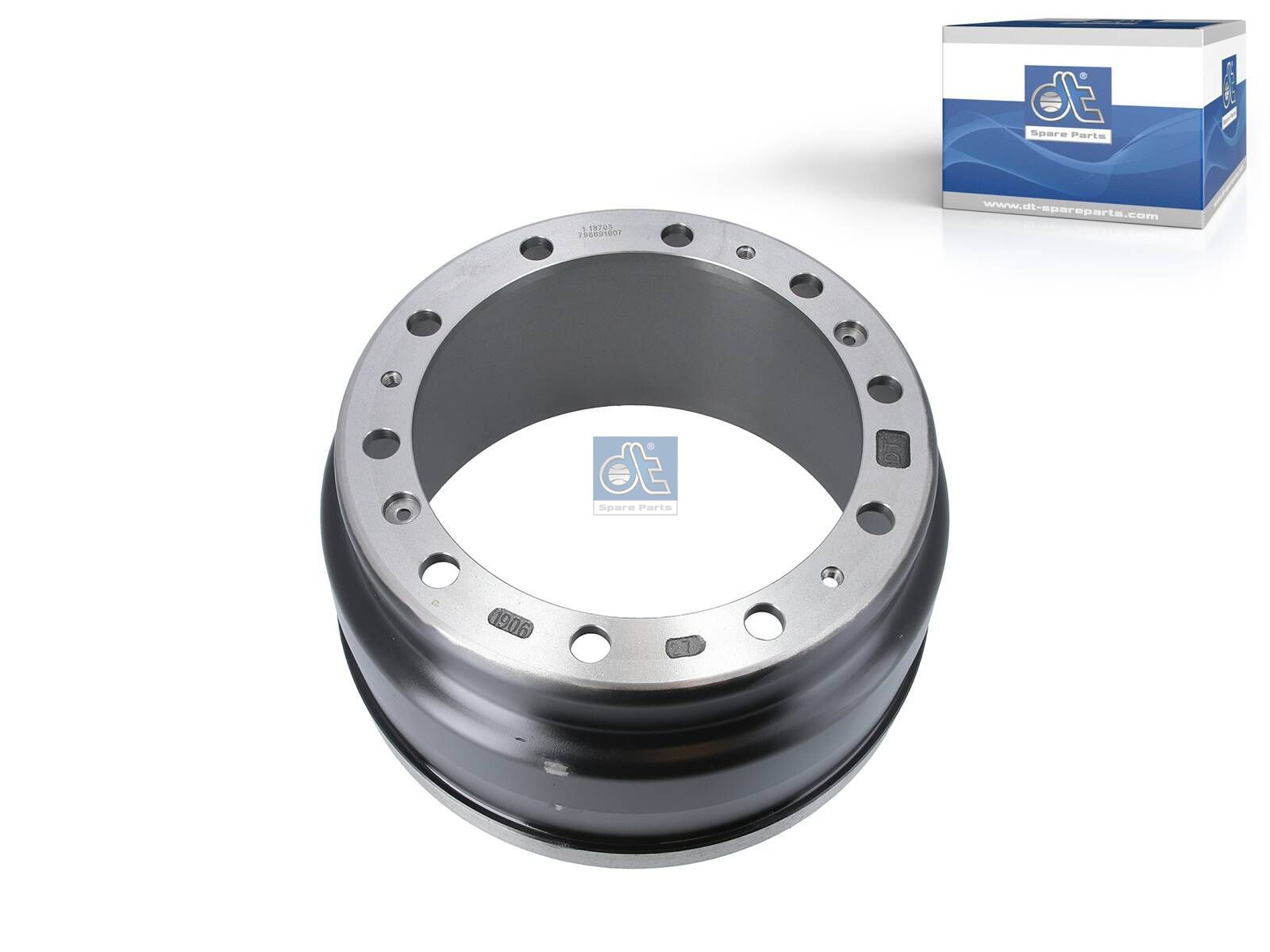 Brake drum | DT Spare Parts 1.18703