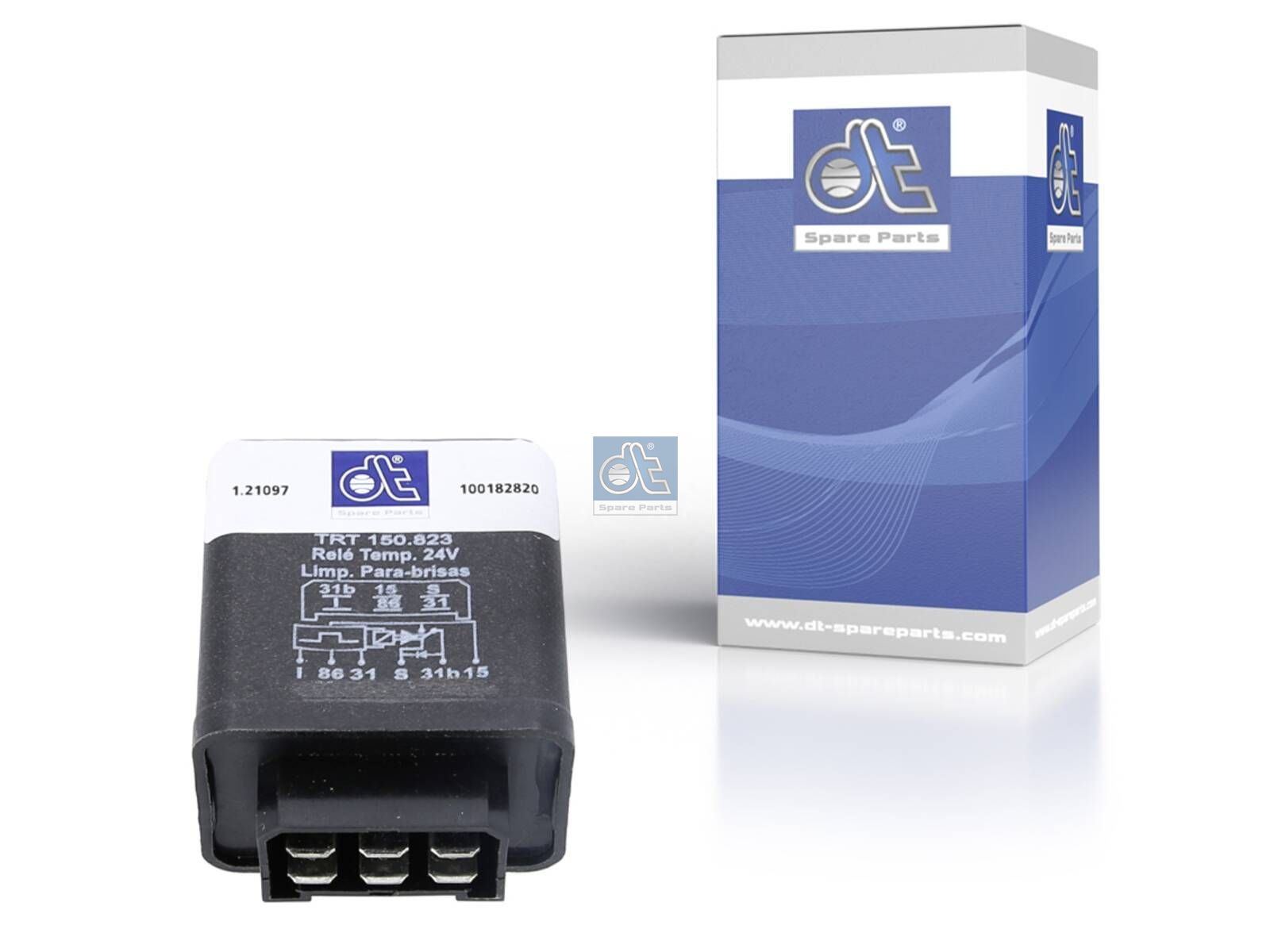Wiper interval relay | DT Spare Parts 1.21097